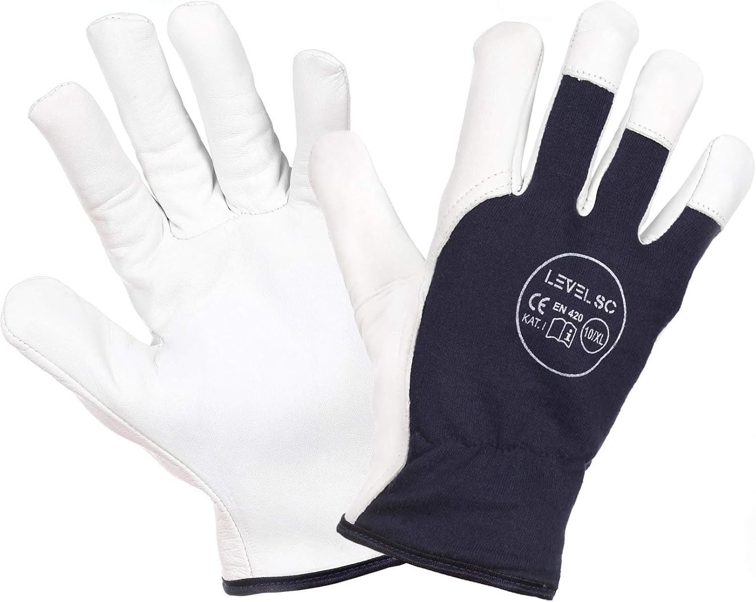 Leder-Arbeitshandschuhe Leder Montagehandschuhe Arbeitshandschuhe Schutzhandschuhe