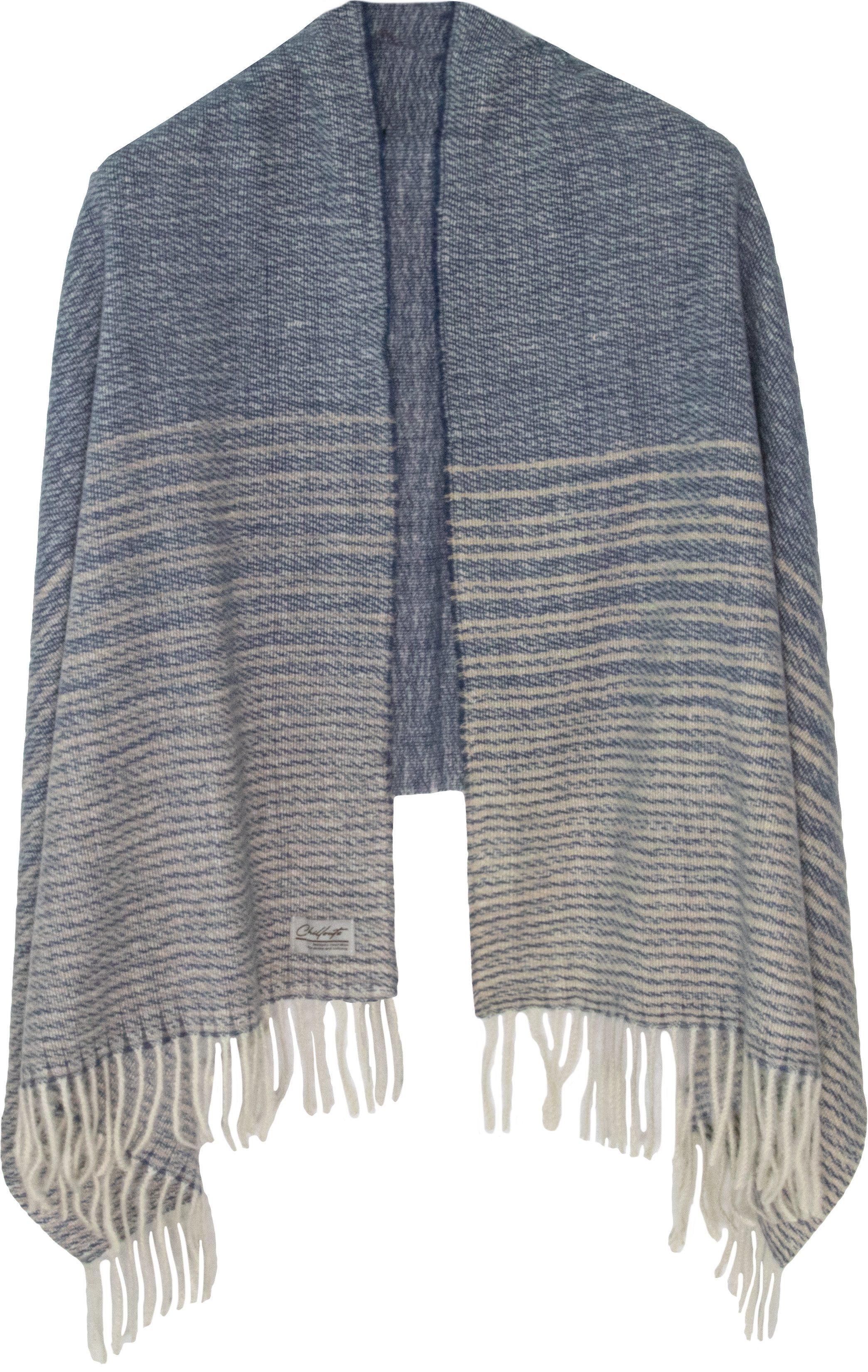 chillouts Strickschal Gerti Scarf, Größe: 180 x 70 cm, vielseitig tragbar als Schal oder Stola