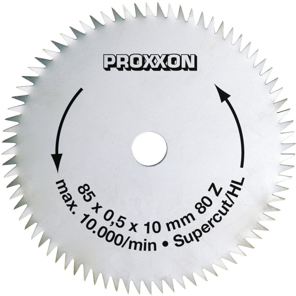 PROXXON INDUSTRIAL Kreissägeblatt Proxxon Micromot Kreissägeblatt mm Super-Cut Ø 85