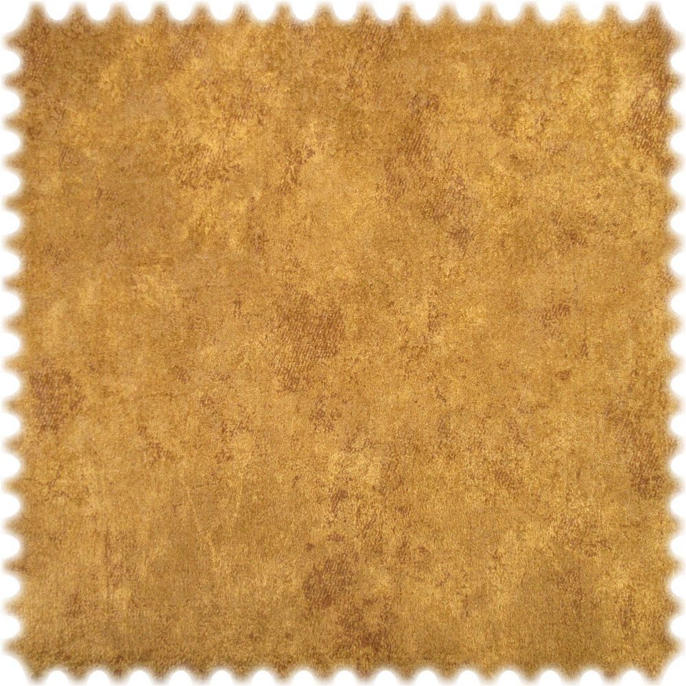 Heiro Stoff Vintage Samt Velours Möbelstoff Venedig Gelbgold mit Fleckschutz, Polsterstoff Meterware - Breite:140 cm