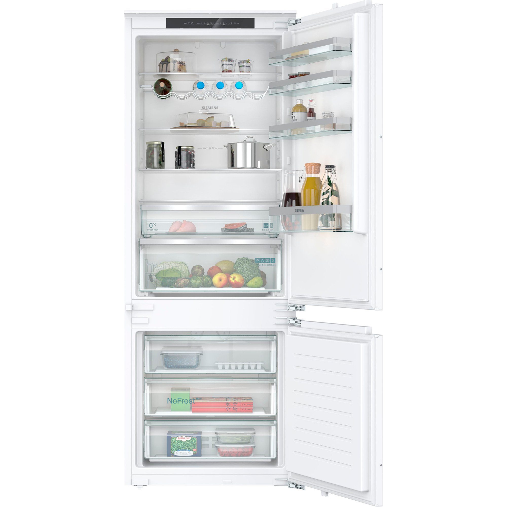 SIEMENS Kühl-/Gefrierkombination iQ300 KB96NVFE0, 193.50 cm hoch, 70.80 cm breit