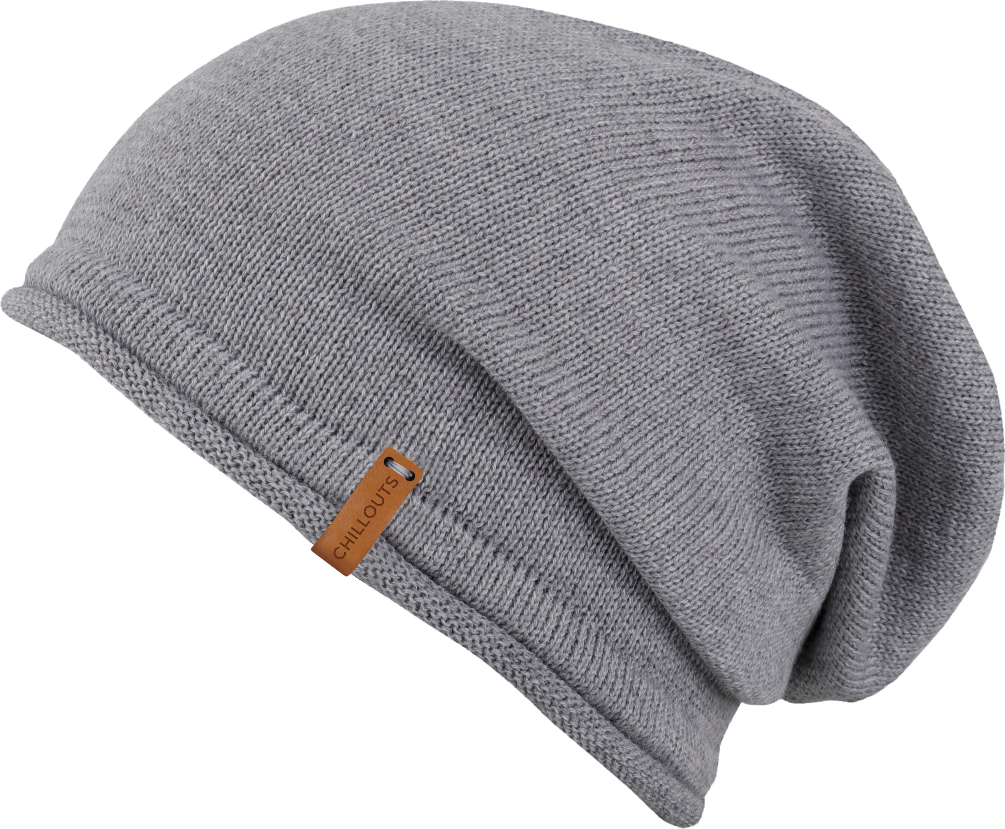 chillouts Beanie Leicester Hat Feinstrick, aus Merinowolle mit weicher Haptik