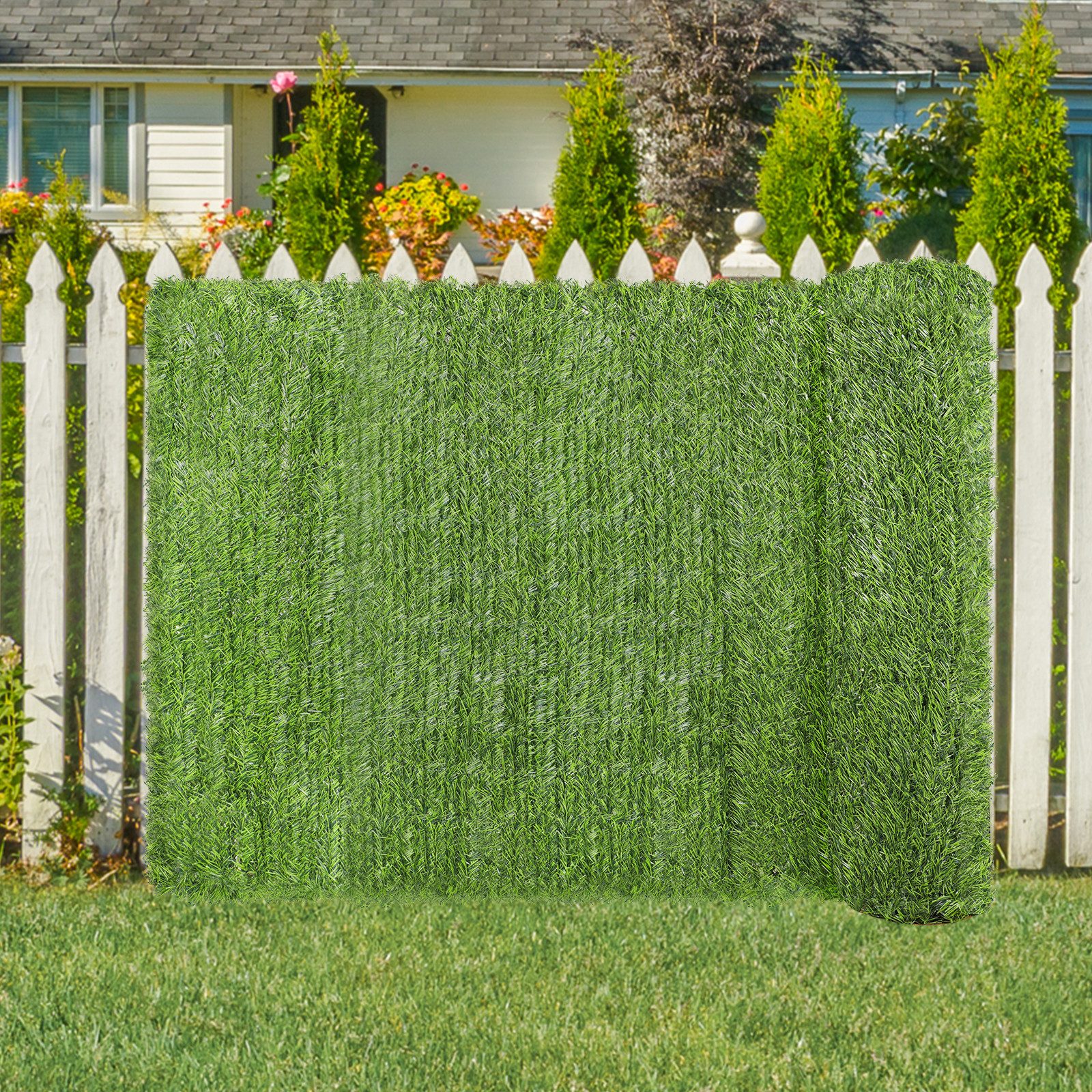 Coradoma Sichtschutzzaunmatten Künstliche Hecke Sichtschutz Zaun für Balkon günstig online kaufen