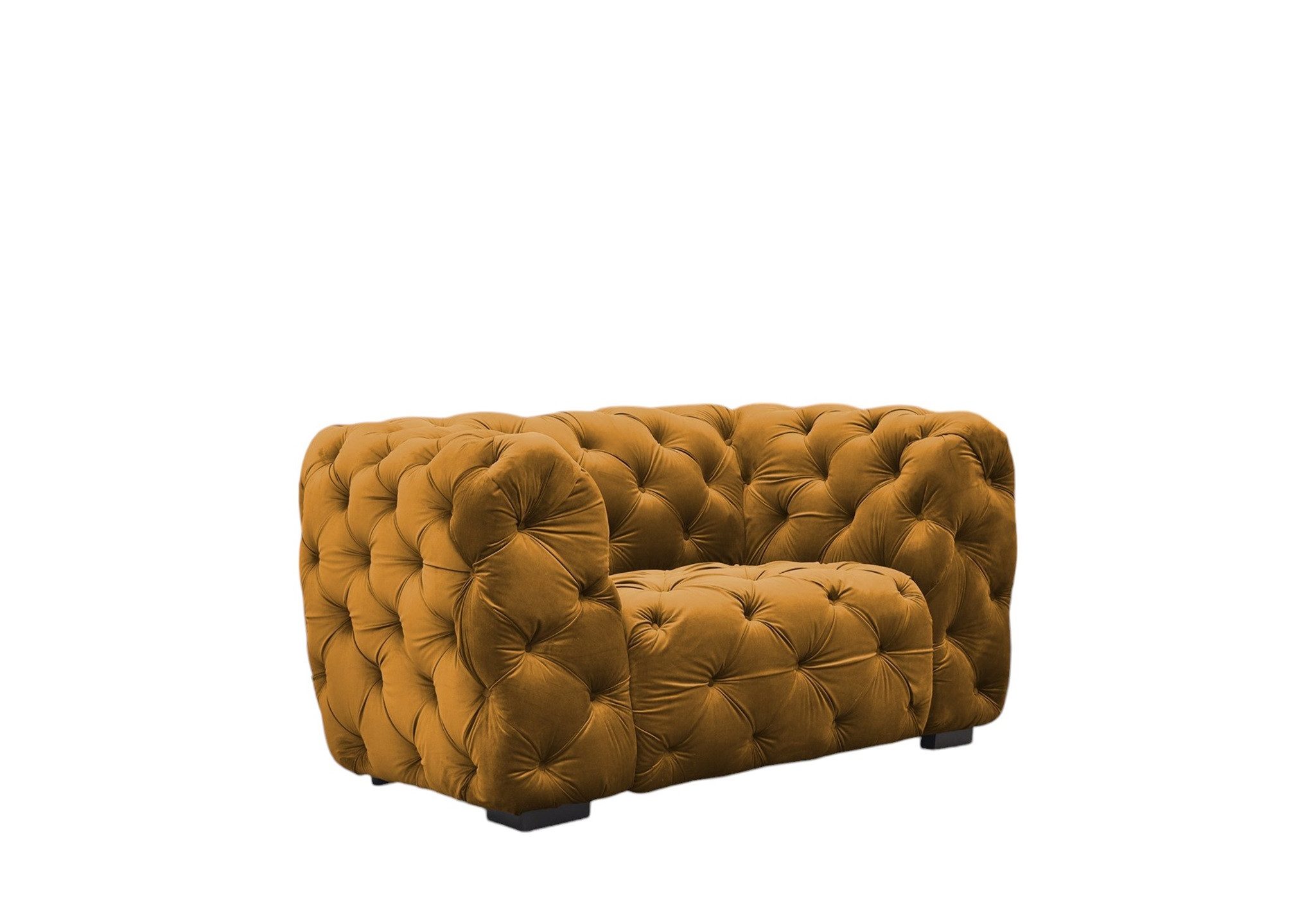 Fun Möbel Sessel Sessel Designersessel NATALIE in Stoff Riviera (1-St), Rundumbezug