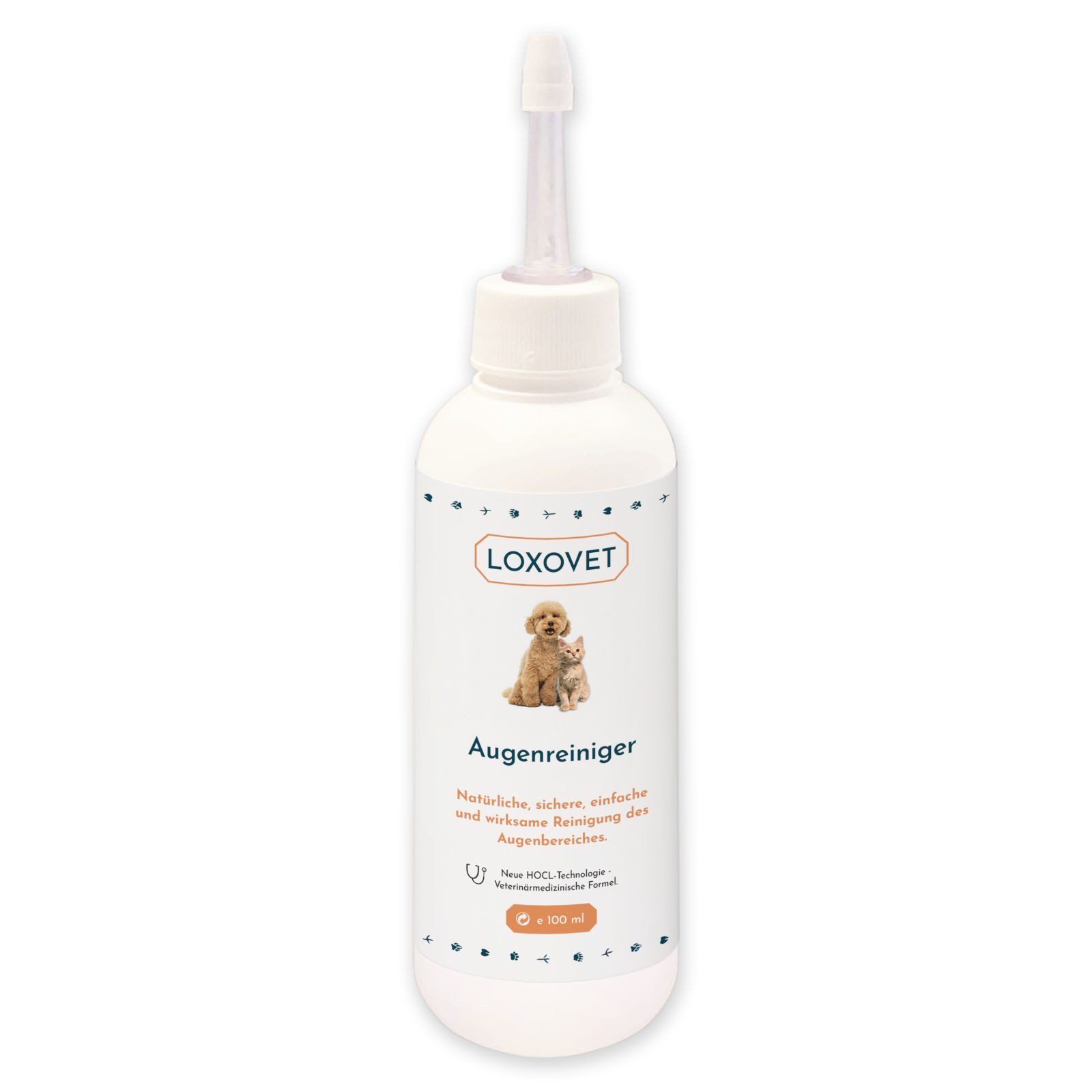 Augenpflege-Set Augenreiniger 100 ml - für Hunde, Katzen und alle Haustiere