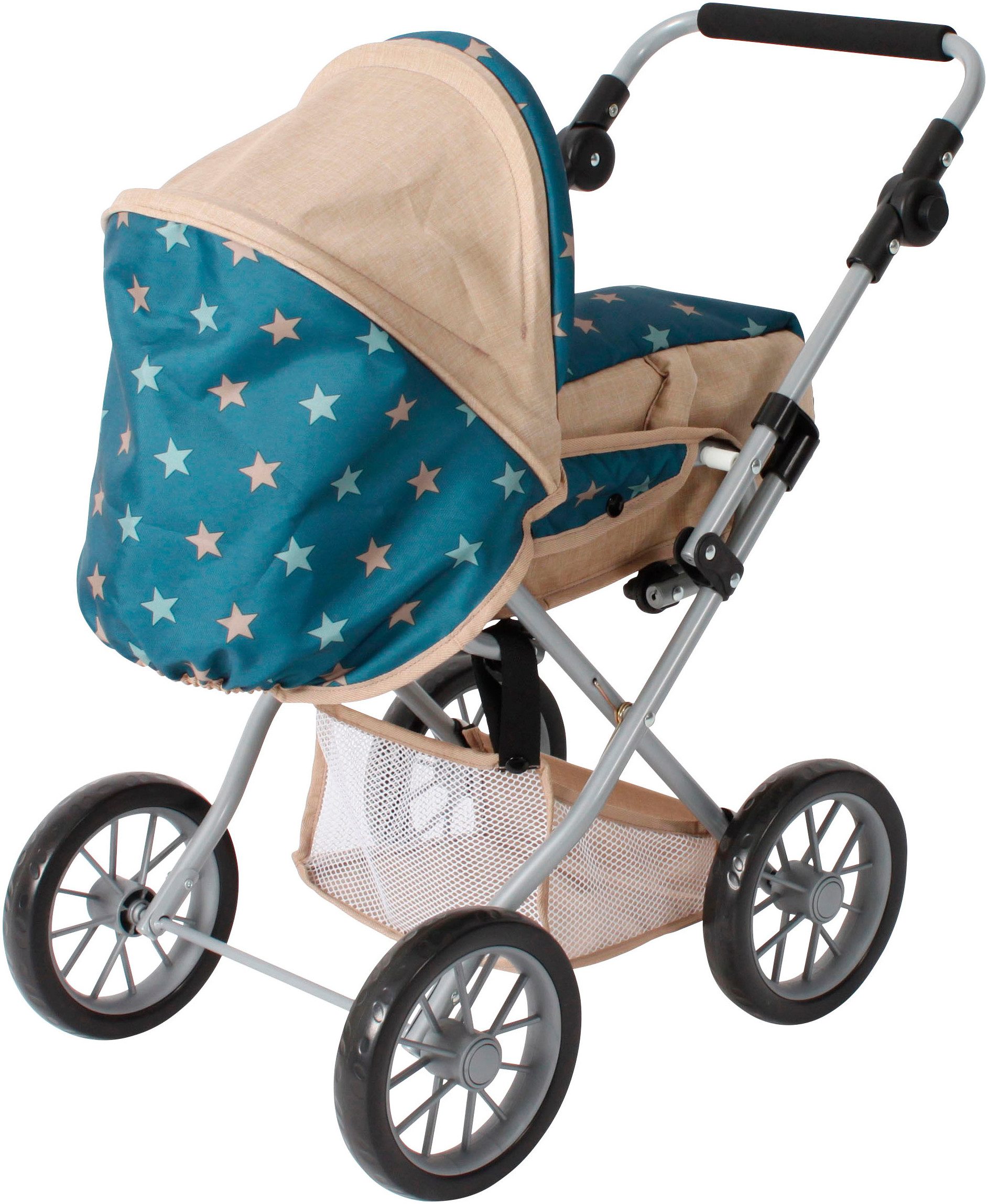 CHIC2000 Kombi-Puppenwagen Leni, mit herausnehmbarer Tragetasche