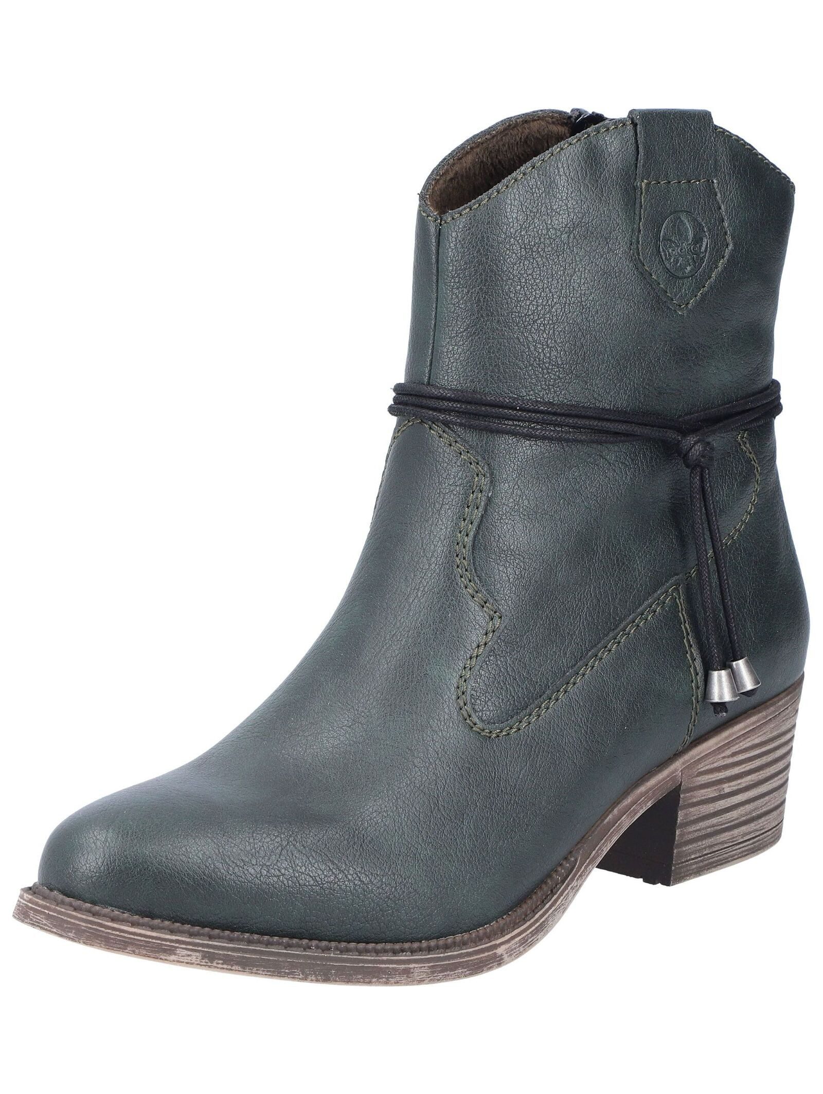 Rieker Rieker Stiefelette Lederimitat Bikerboots