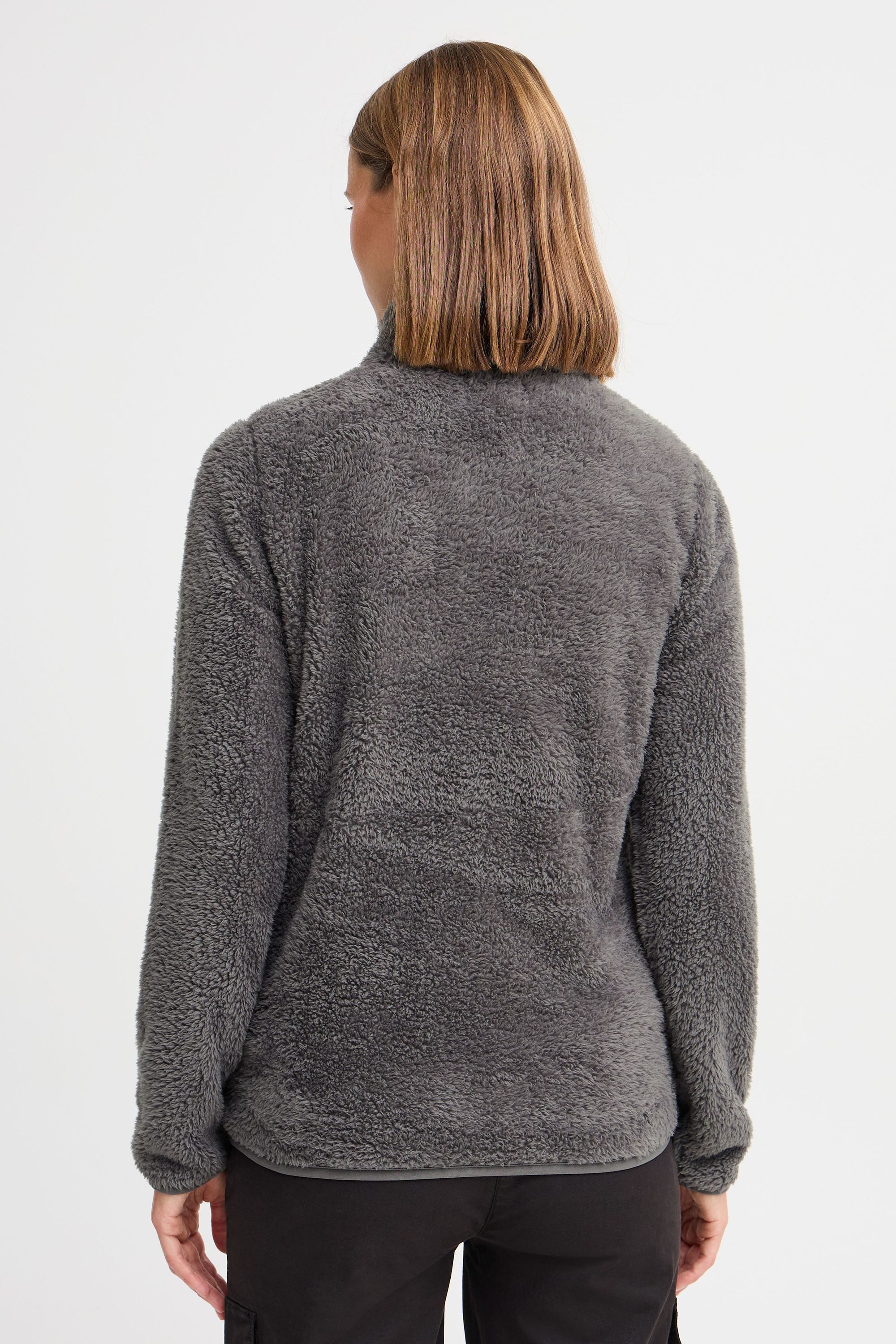 OXMO Troyer OXTelsonia Kuscheliger Teddy-Pullover