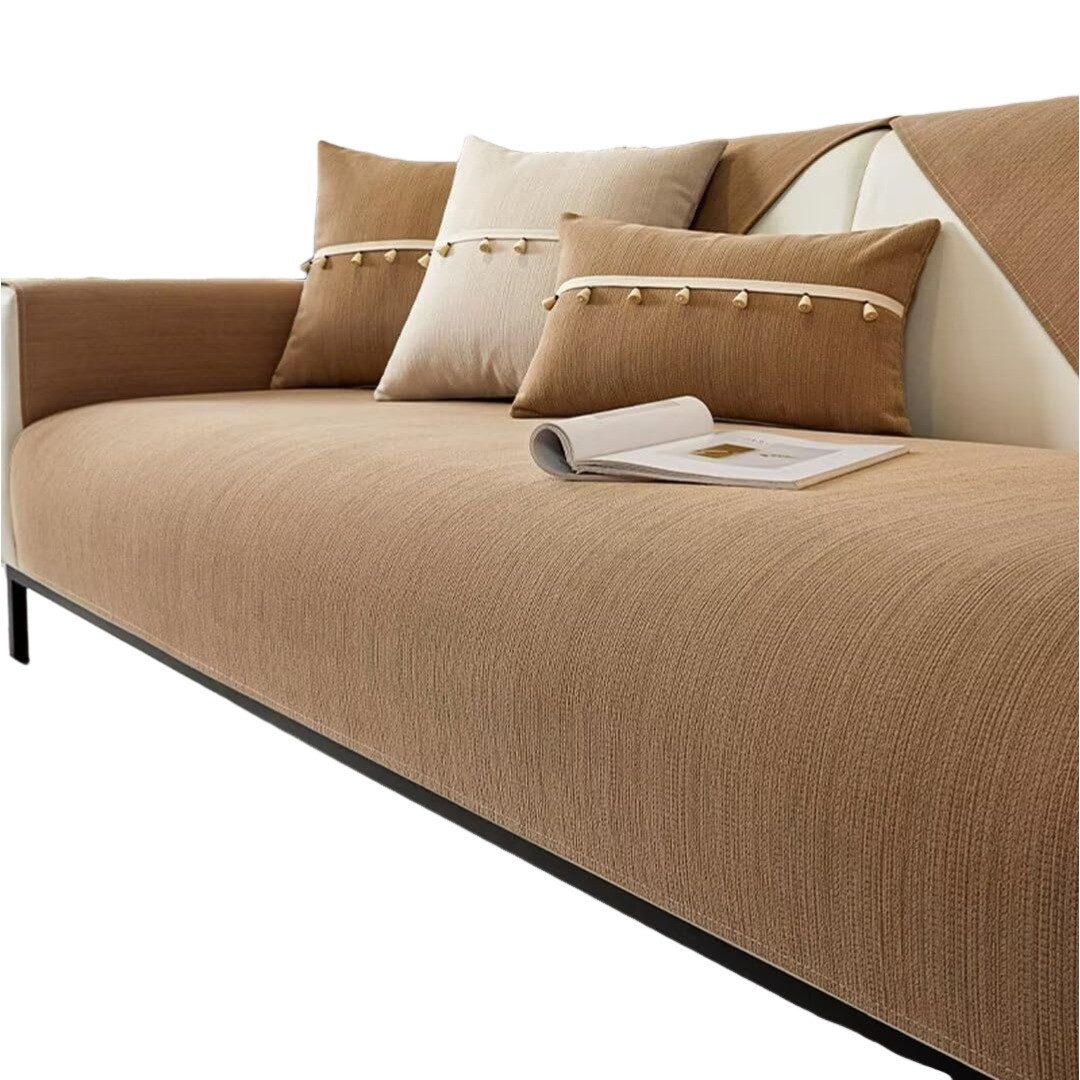 Coonoor Sofaschoner Sofahussen,Anti-rutsch, Sofabezug Sofabezüge Ecksofa, L Form Sofaüberwurf, Hund Katze Sofa Überwurf Sofaschutz