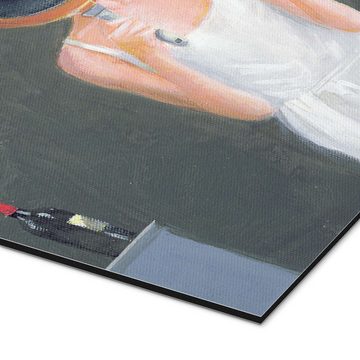 Posterlounge Alu-Dibond-Druck Lincoln Seligman, Küchenchef, Küche Malerei