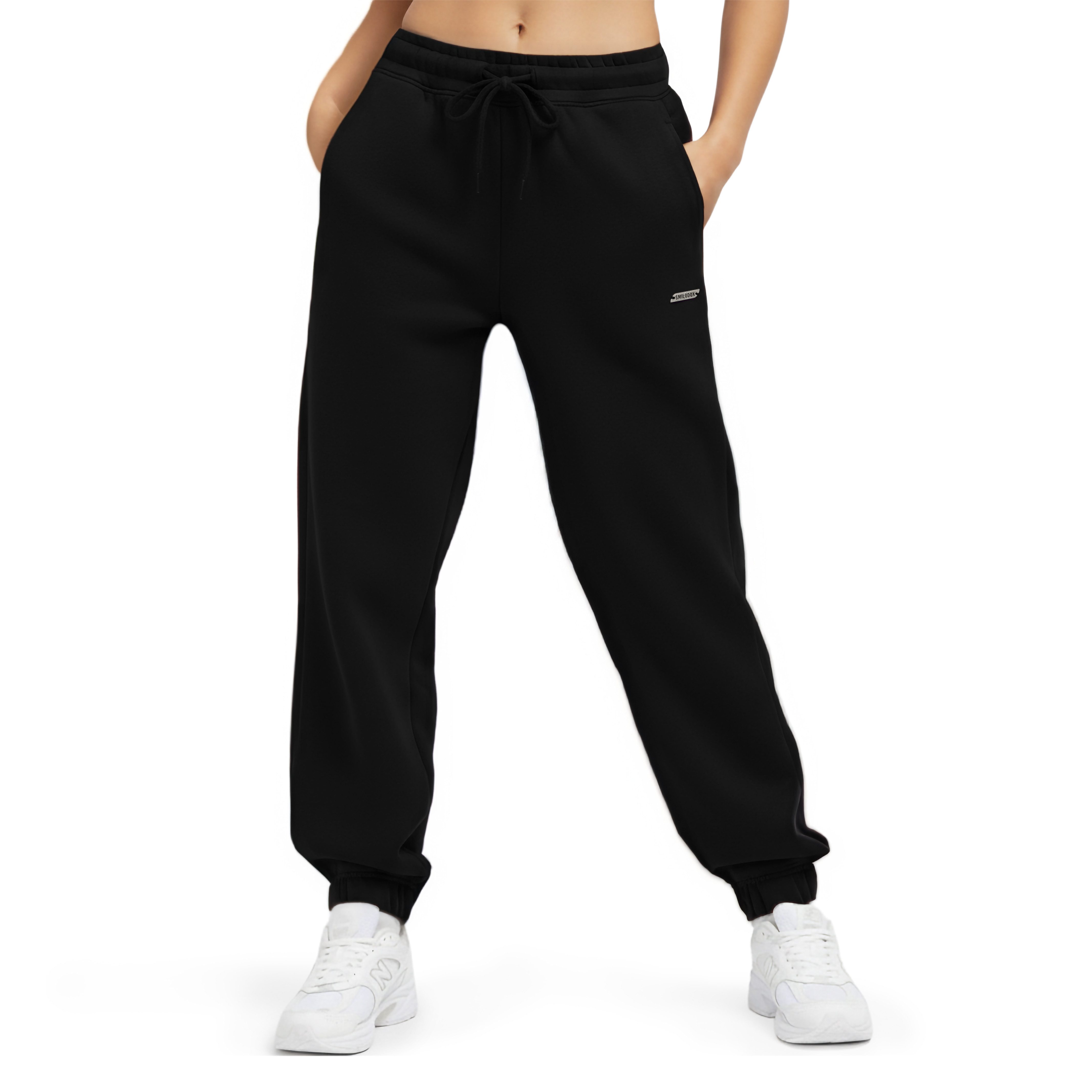 Smilodox Jogginghose Lyanna, Regular Fit Sweathose mit Kordelzug am Bund, M günstig online kaufen
