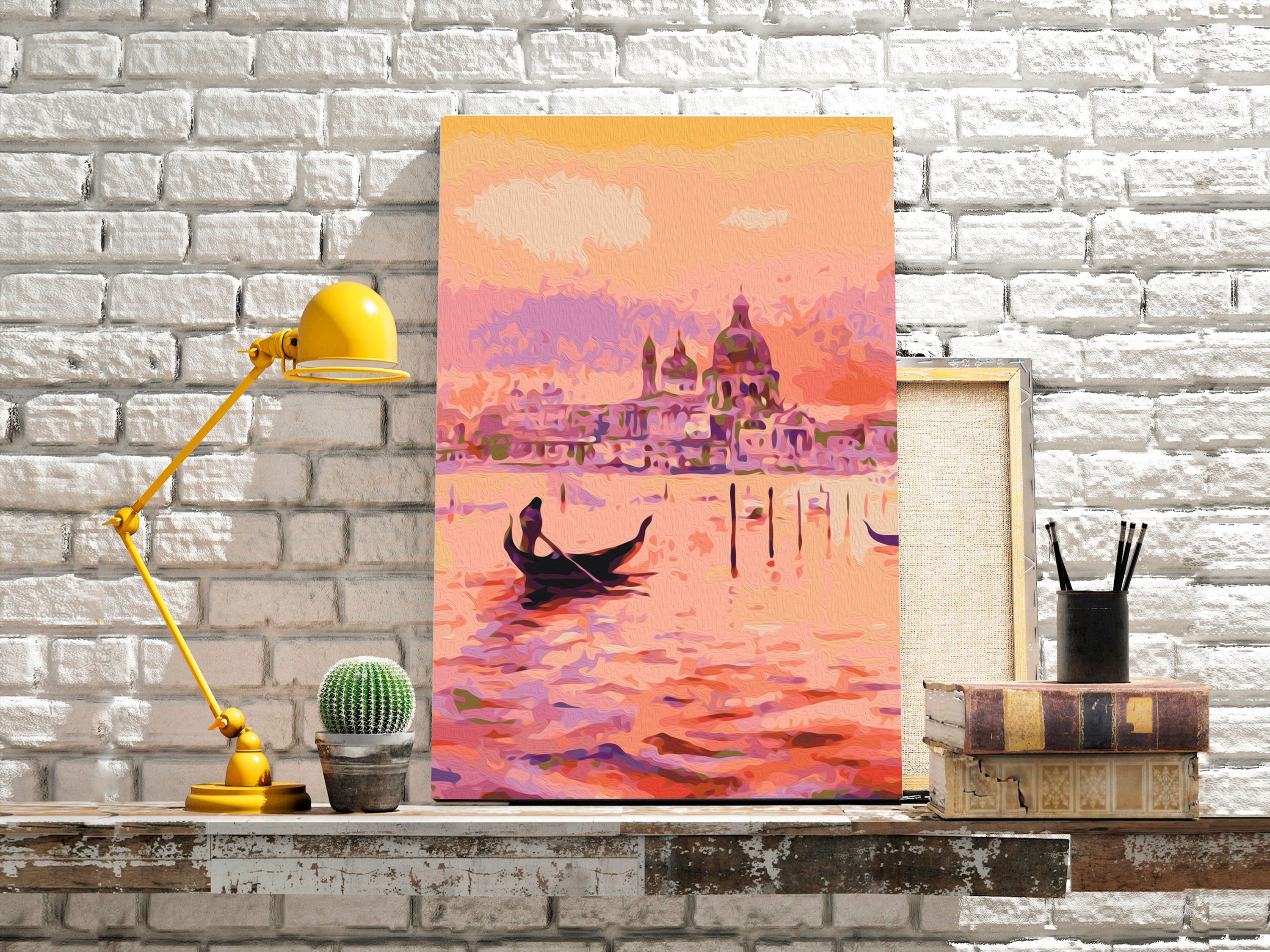 Thumbnail - Artgeist Malen nach Zahlen Gondola in Venice