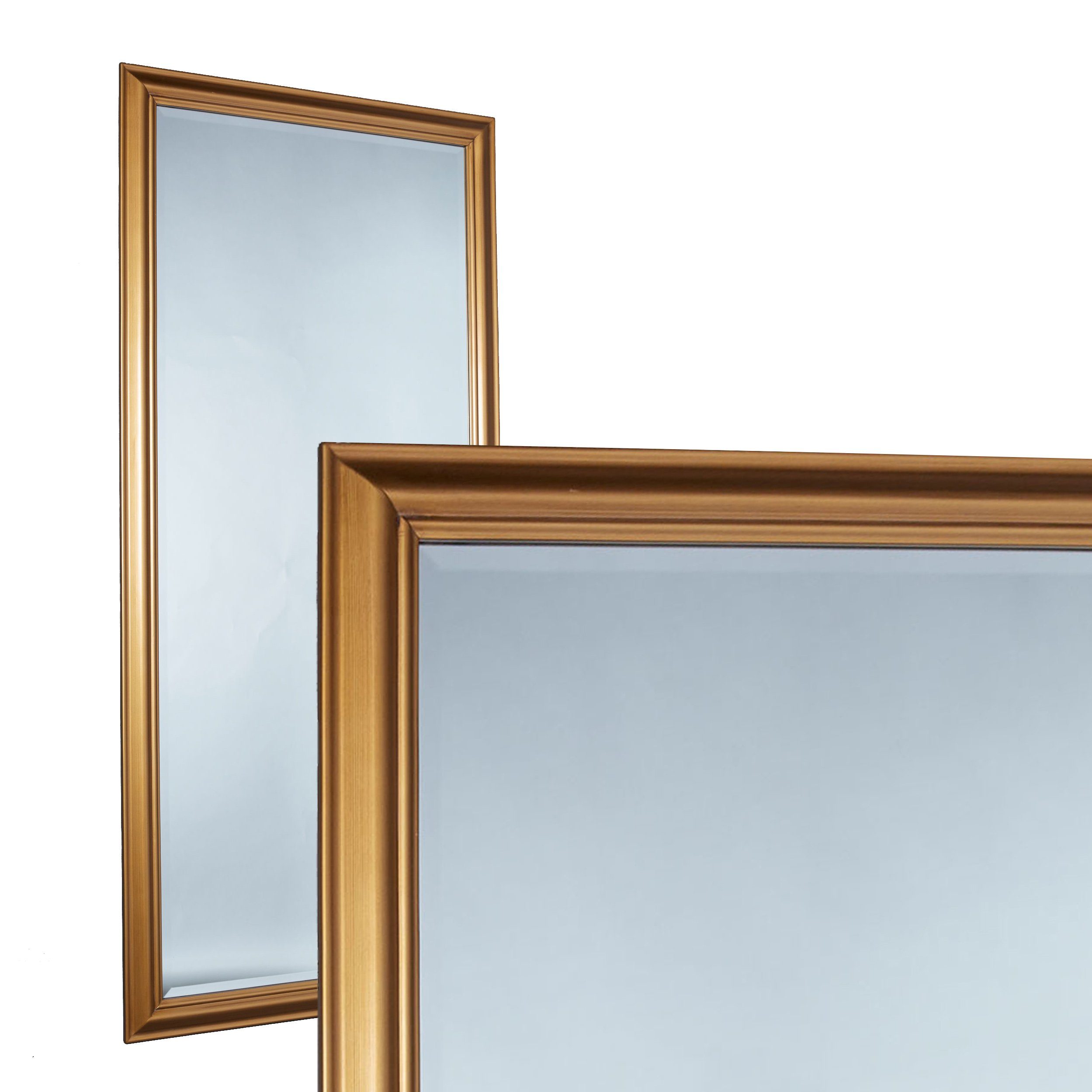 LC Home Wandspiegel LC Home Wandspiegel Spiegel ca. 180 x 80 cm schlichter Landhaus-Stil gold