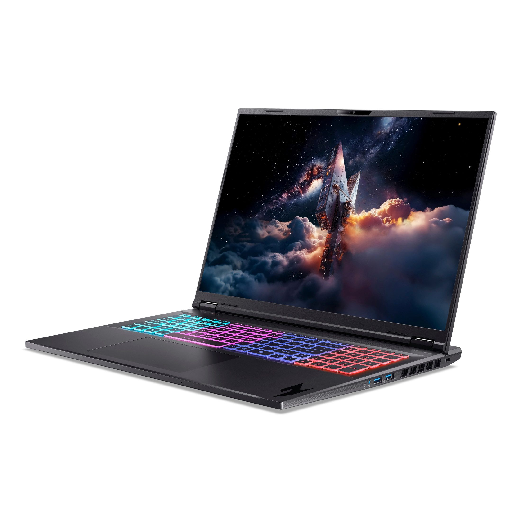 Acer Nitro 18 AI - 18" WQXGA - AMD Ryzen AI 7 350 - GeForce RTX 5070 Ti Gaming-Notebook (45,72 cm/18 Zoll, AMD Ryzen™ AI 7 350, GeForce RTX™ 5070 Ti, 16 GB, 250 GB SSD)