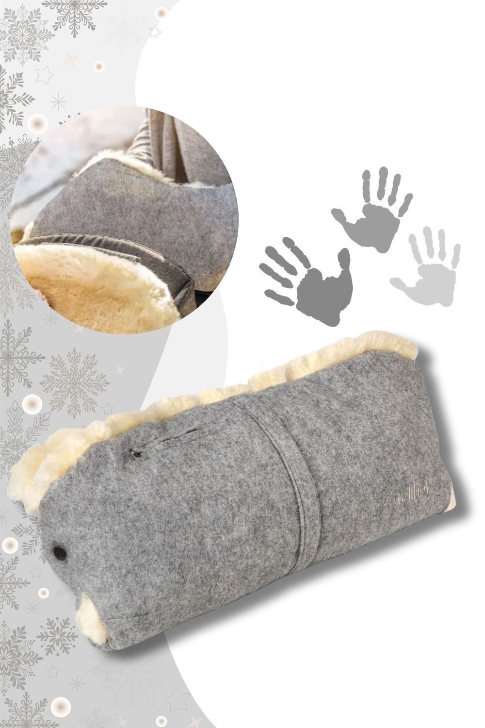 Fellhof Kinderwagen-Handwärmer Kinderwagen-Handwärmer Filz