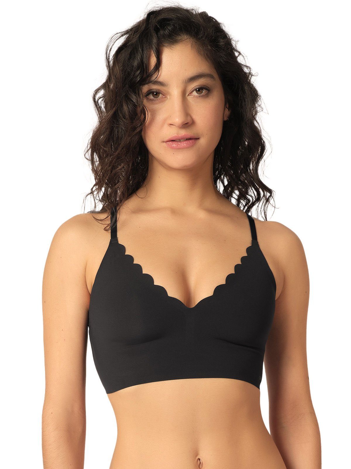Skiny Bustier Damen Bustier mit herausnehmbare Pads Micro (Stück, 1-tlg) Unterbrustband