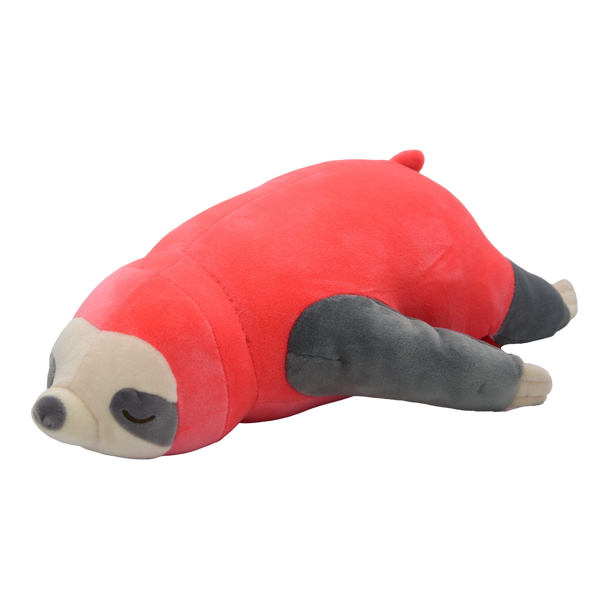 UNUS HOME Seitenschläferkissen Faultier Kissen, 1-tlg., 30 cm, pink, Reisekissen, Nackenkissen Dekoration extrem weich
