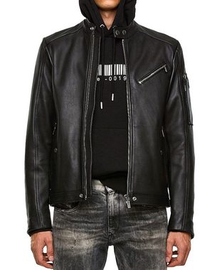 Diesel Lederjacke Biker Look Schafsleder - L-CASE-KA