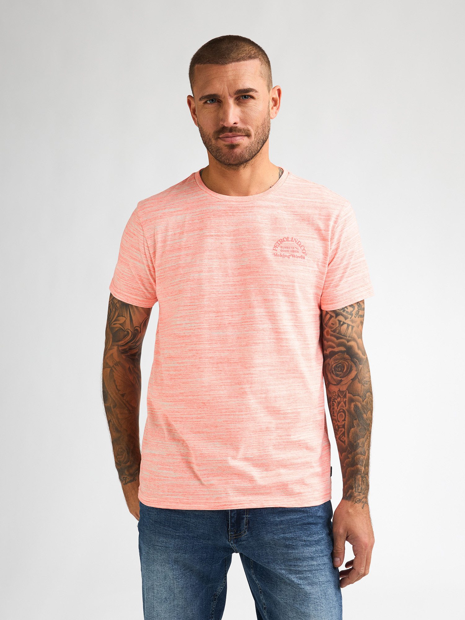 Petrol Industries T-Shirt Quasar mit Logo