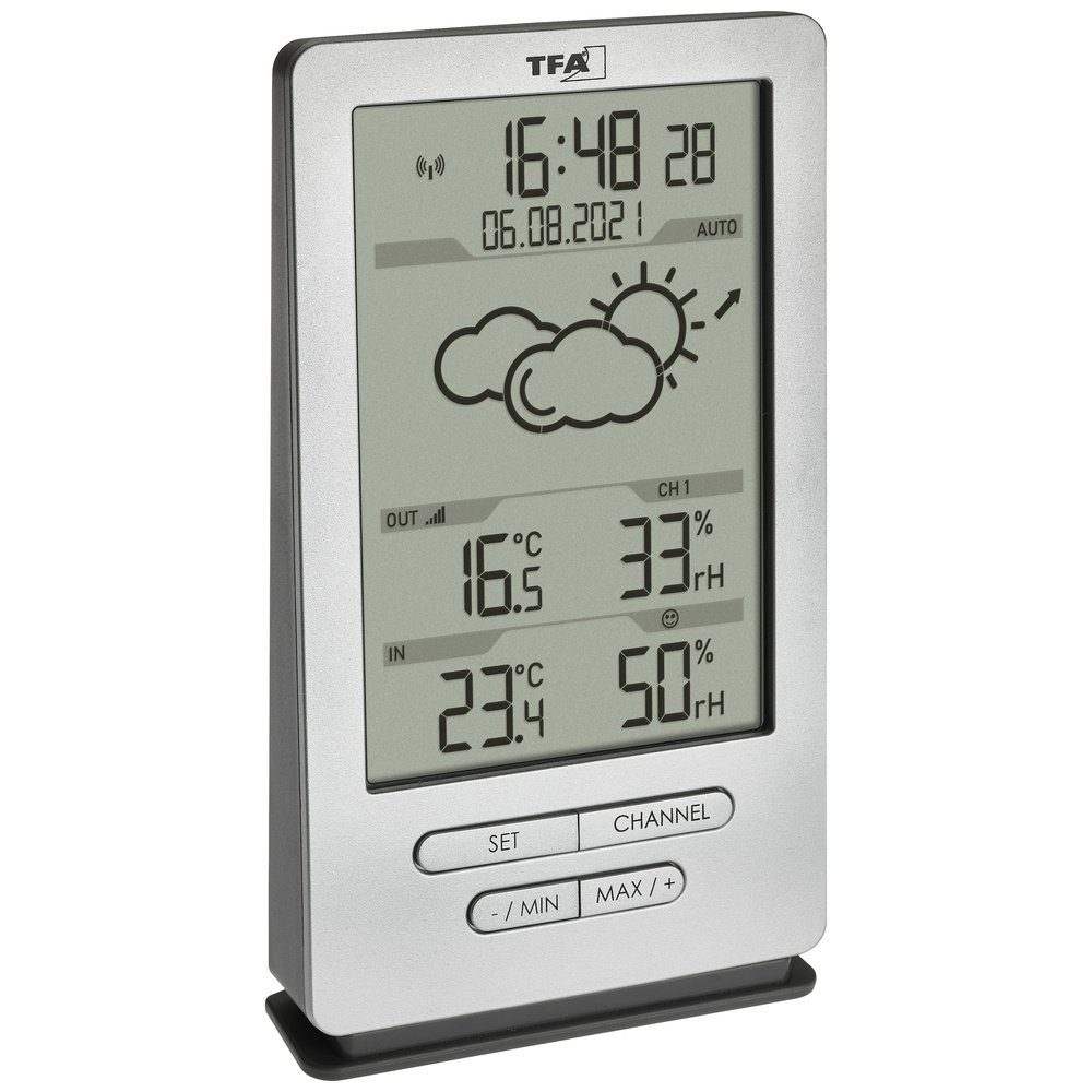 TFA Dostmann TFA Dostmann XENA 35.1162.54 Funk-Wetterstation Vorhersage für 12 bis Wetterstation – Bild 5 von 5