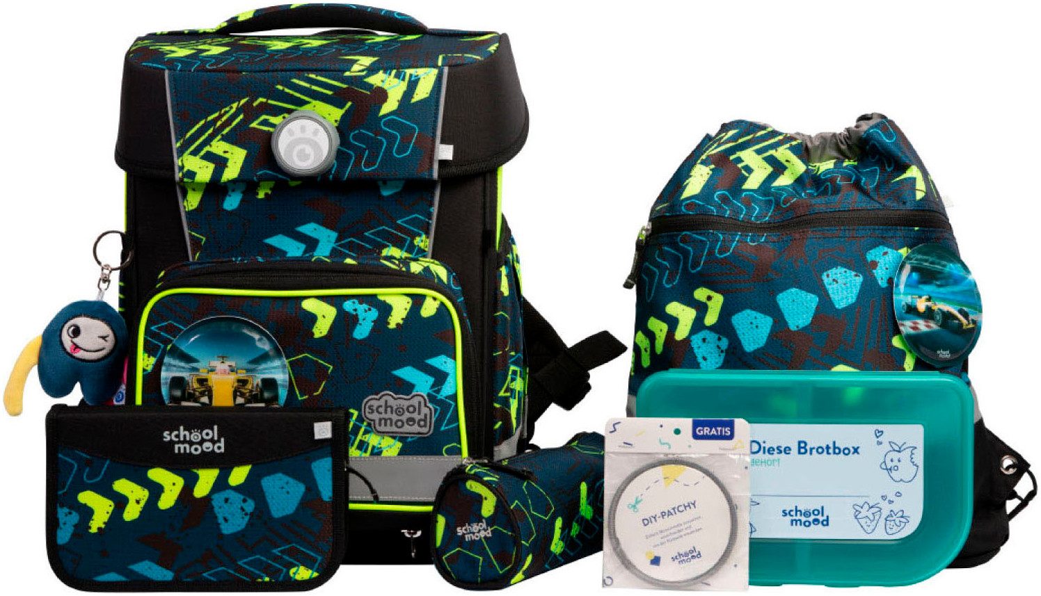 SCHOOL-MOOD® Ранцы Champion Pro (Set, 7-tlg)