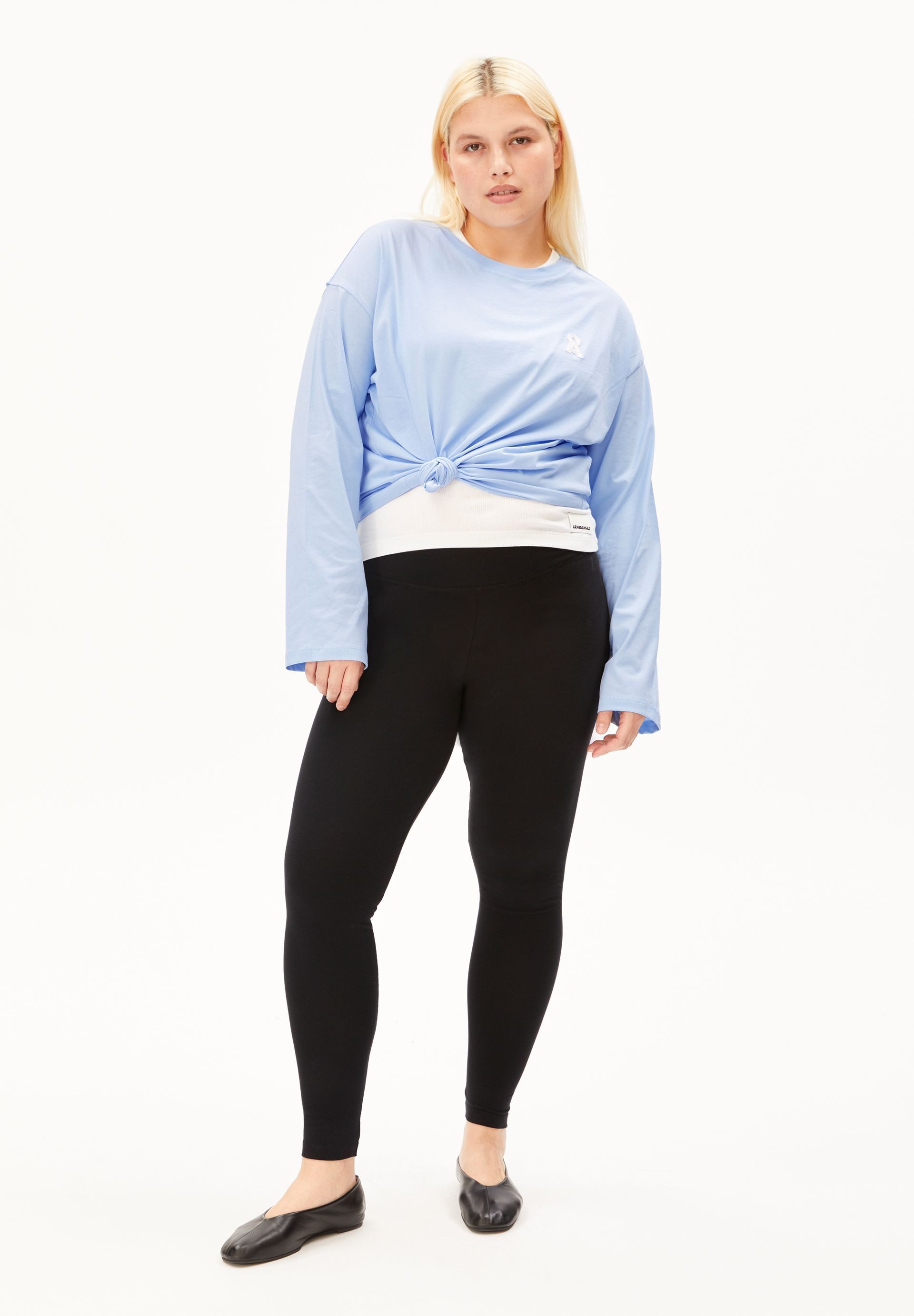 Armedangels Leggings FARIBAA Leggings aus Bio-Baumwoll Mix