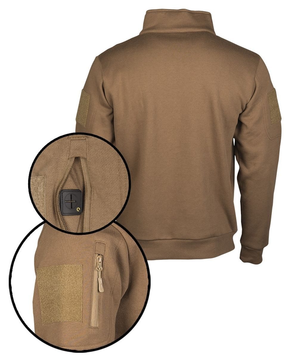 Sturm Handels GmbH Troyer Mil-Tec Tactical Sweatshirt mit Zipper günstig online kaufen