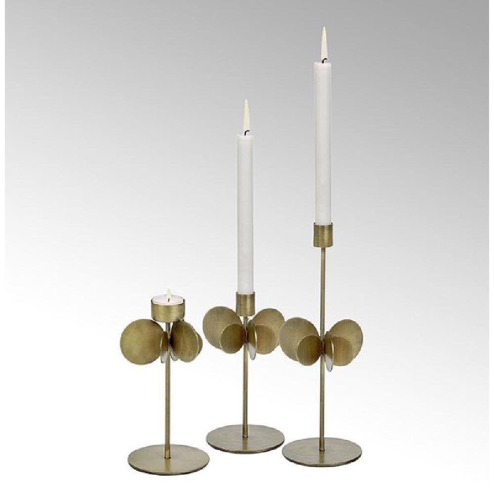 Kerzenleuchter (22cm) Kerzenhalter Bronze Hervee Lambert Eisen