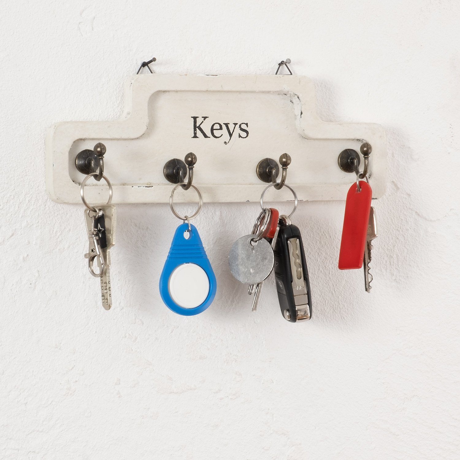 Moritz Schlüsselbrett 24x8,5cm Keys 4 Haken günstig online kaufen