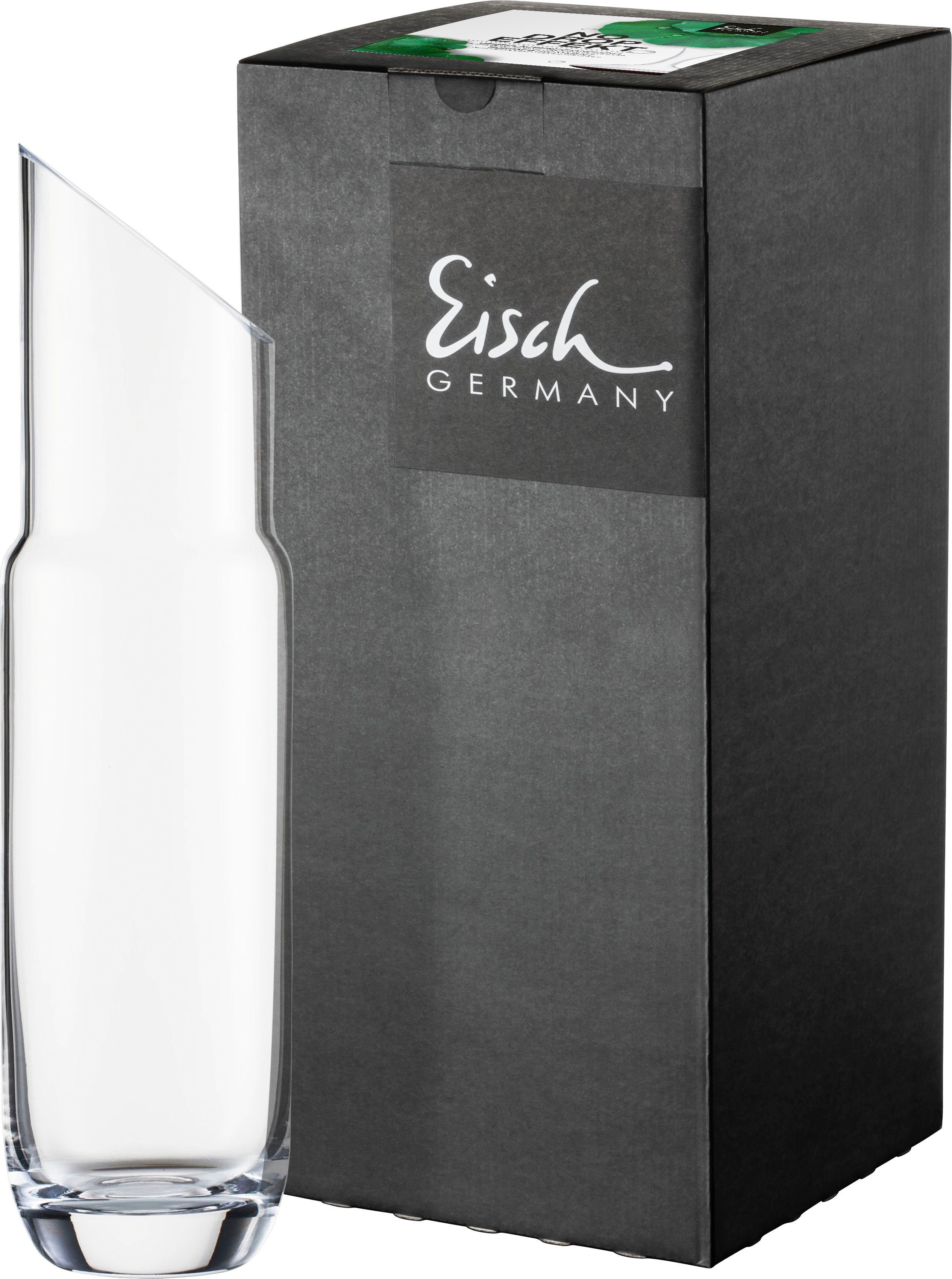 Eisch Germany Wasserkaraffe Kristallglas, mundgeblasen, NO DROP EFFEKT für tropffreies Ausgießen, 1 Liter