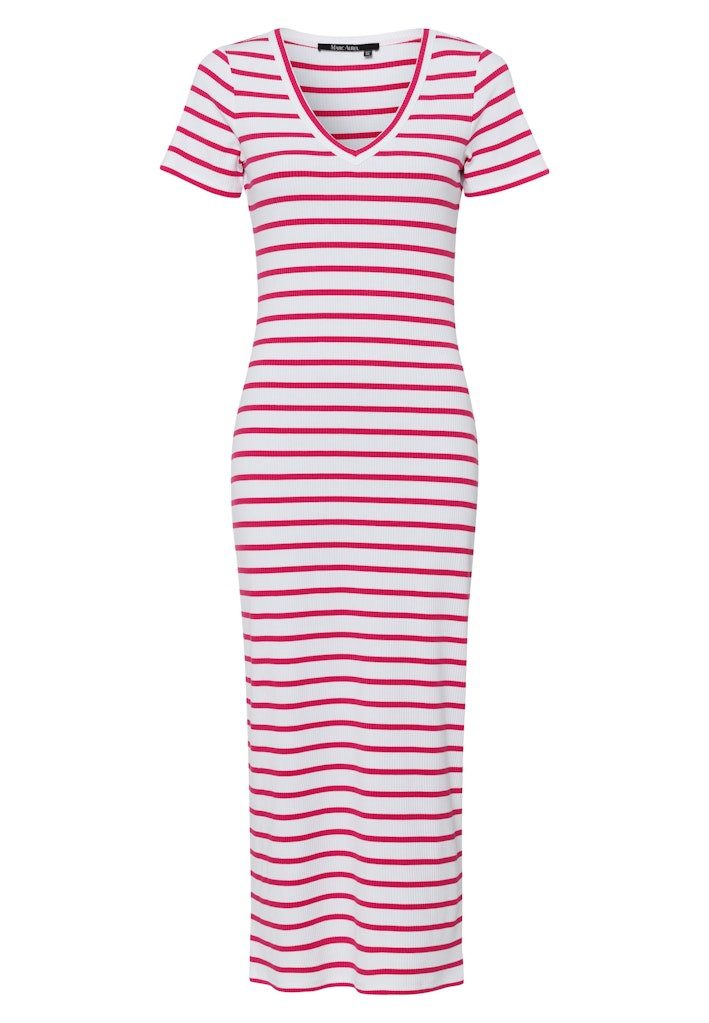 MARC AUREL Maxikleid Kleider-Jersey white varied günstig online kaufen