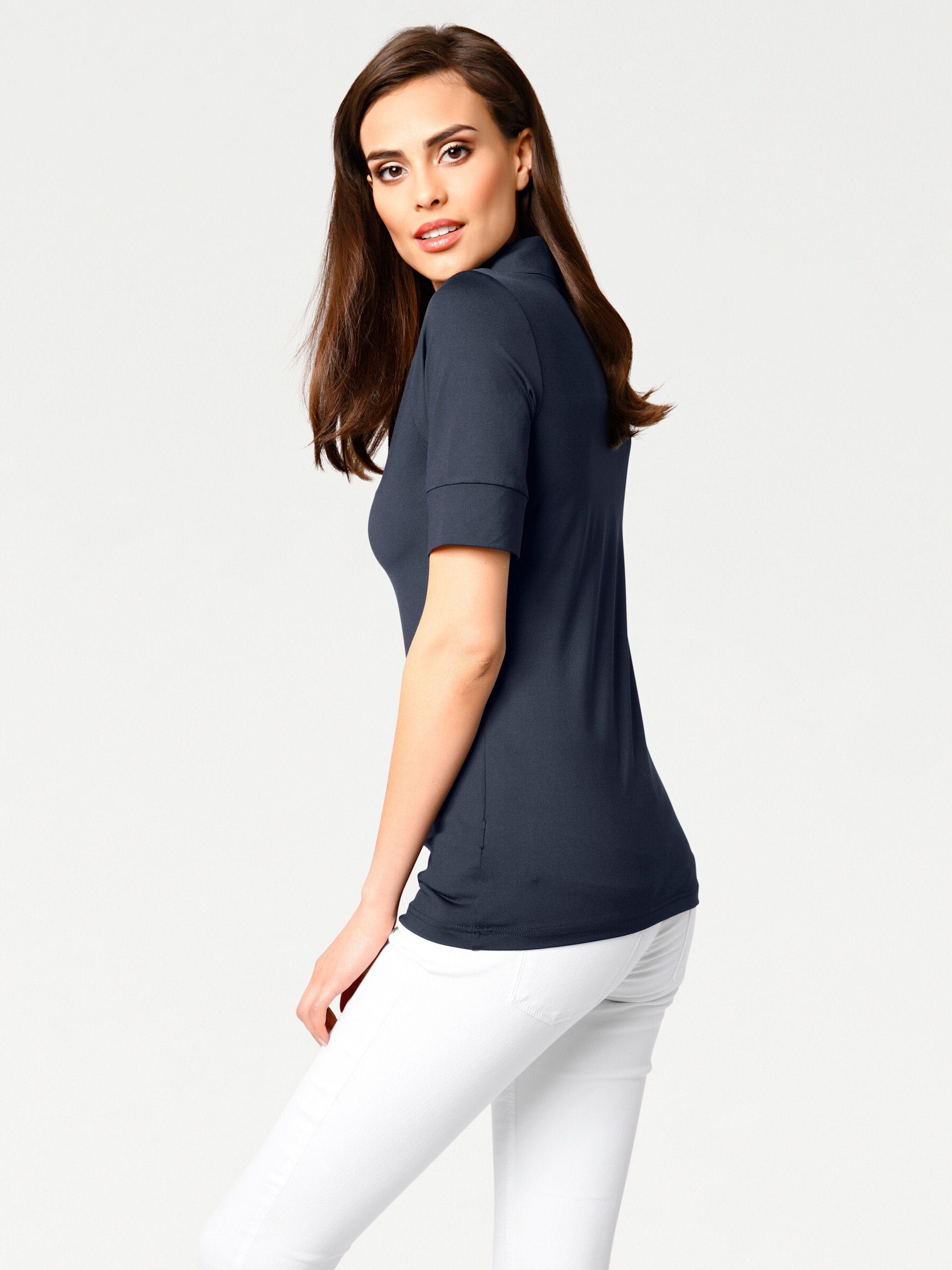 heine T-Shirt Blusenshirt Kurzarm
