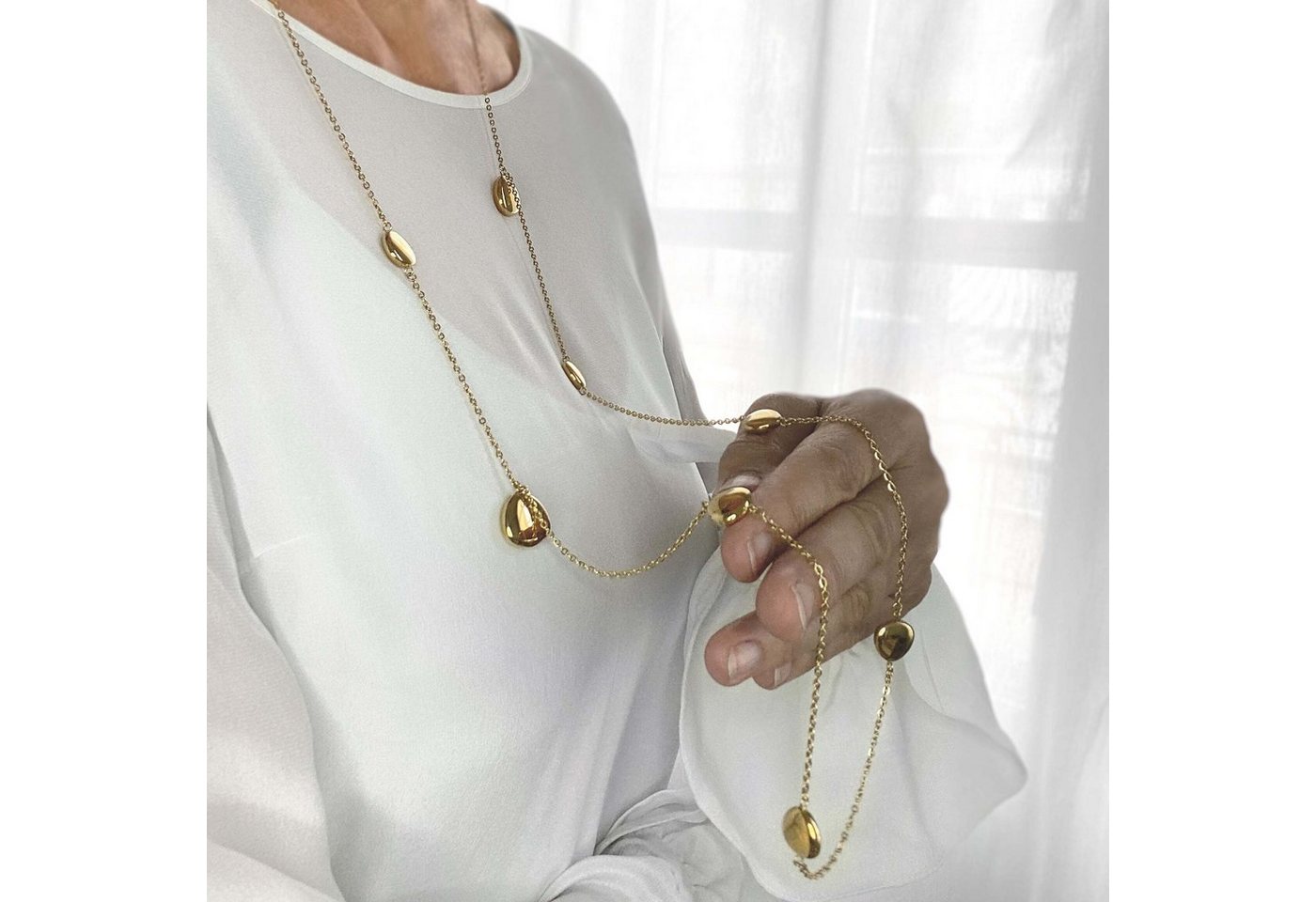 M&M Edelstahlkette Halskette Damen s... M&M Edelstahlkette Halskette Damen s...