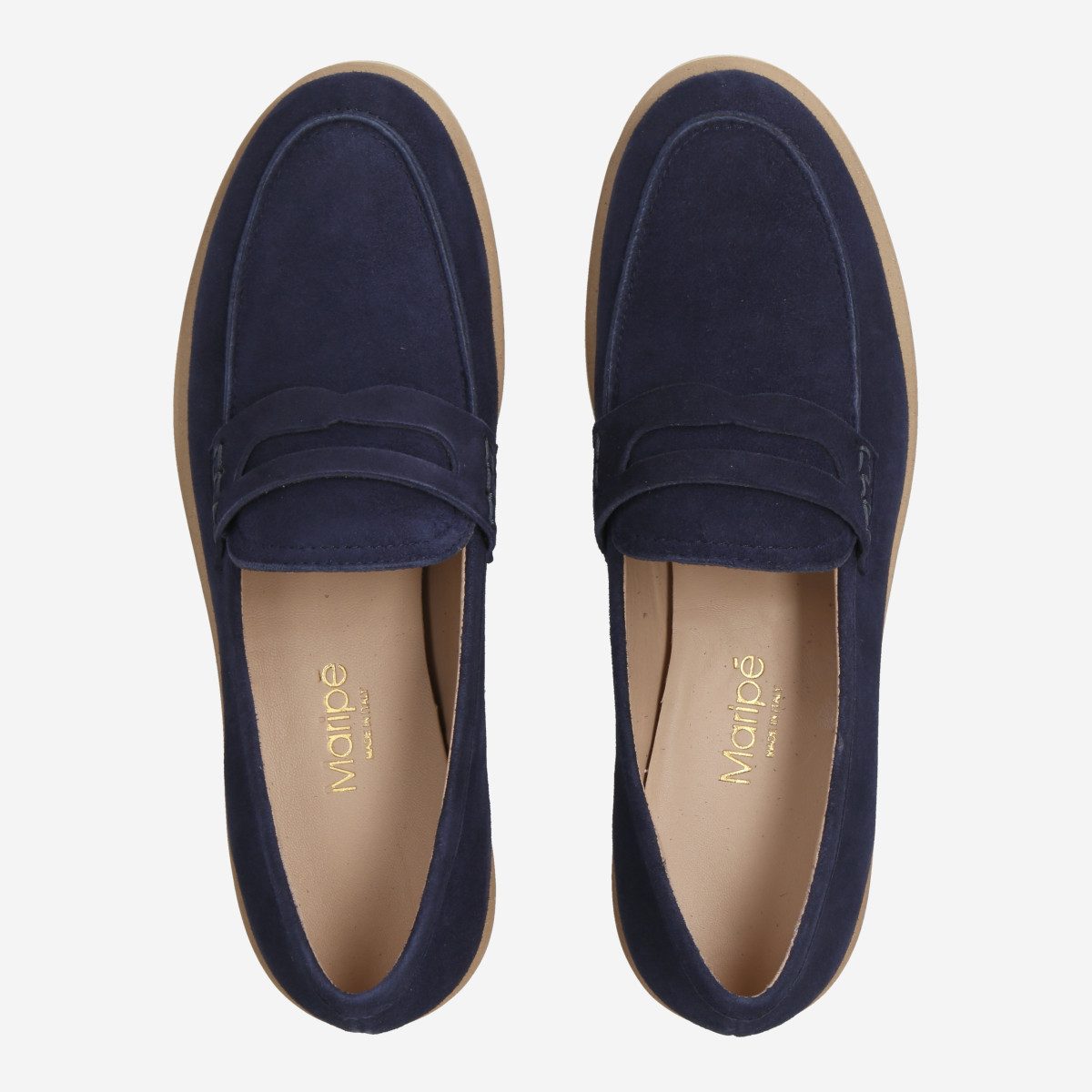 Maripé Maripé QUERIDA V.5 1215, Slipper & Mokassin, Blau, Damen Slipper