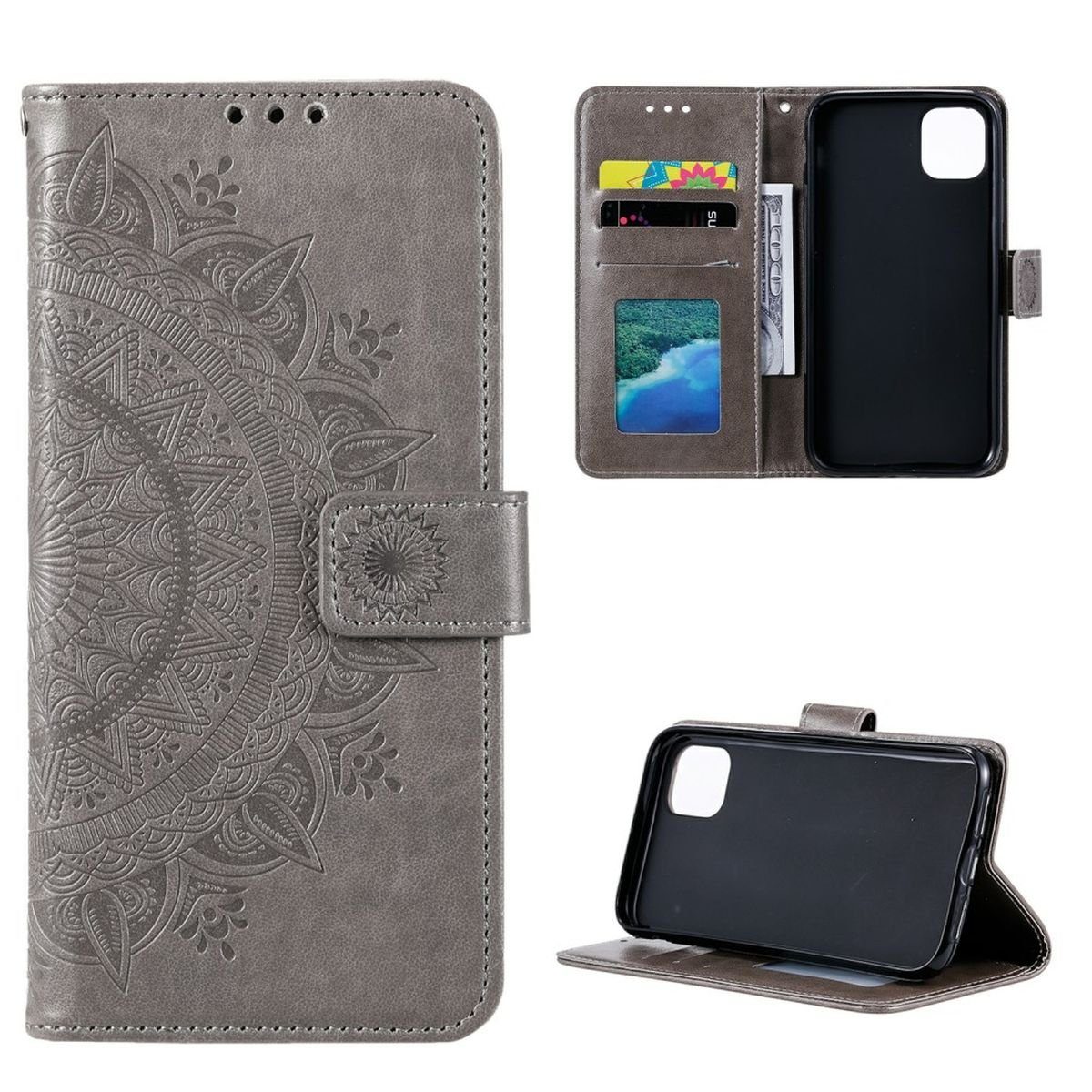 Handyhülle Hülle für Samsung Galaxy A03 Handyhülle Flip Case Cover Schutzhülle