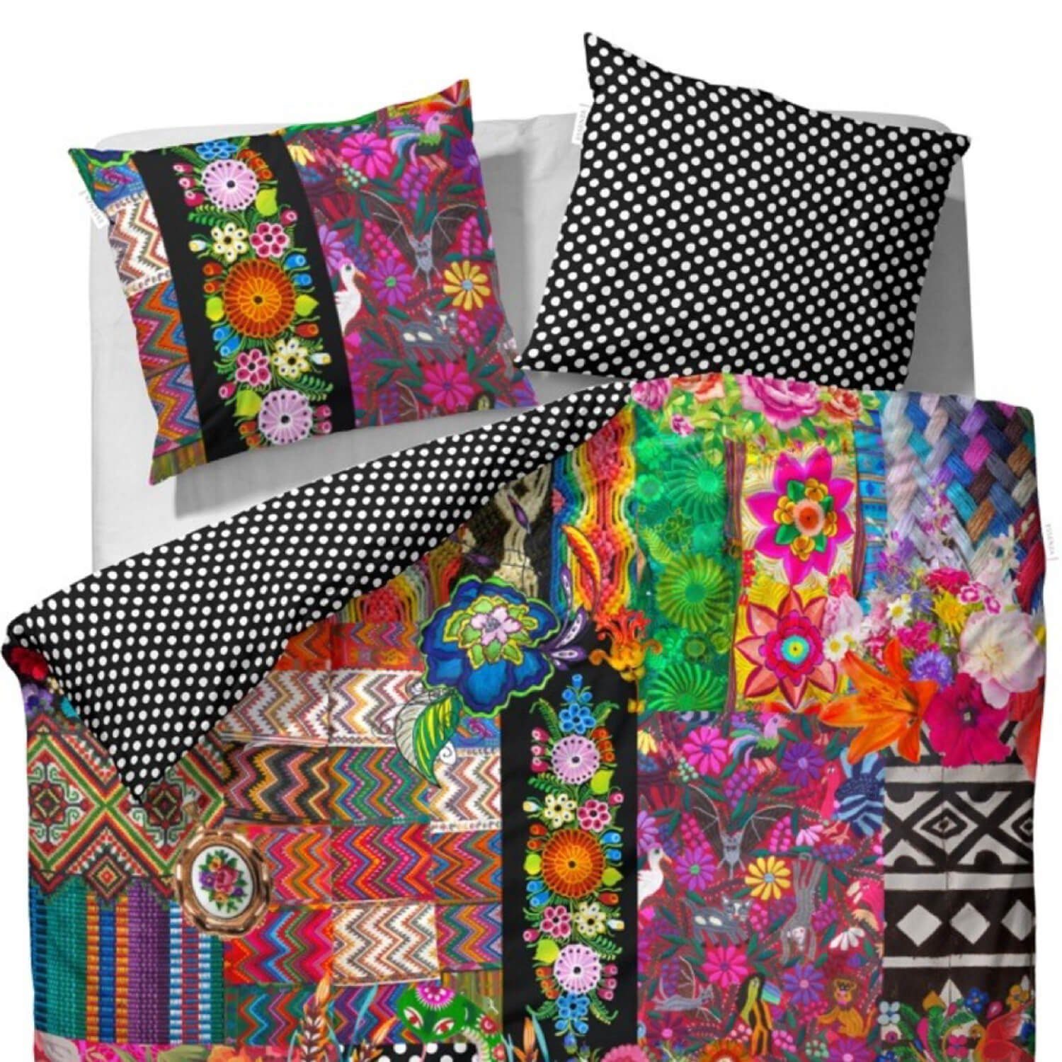 Essenza Bettwäsche Noida Multi, Satin, 3 günstig online kaufen