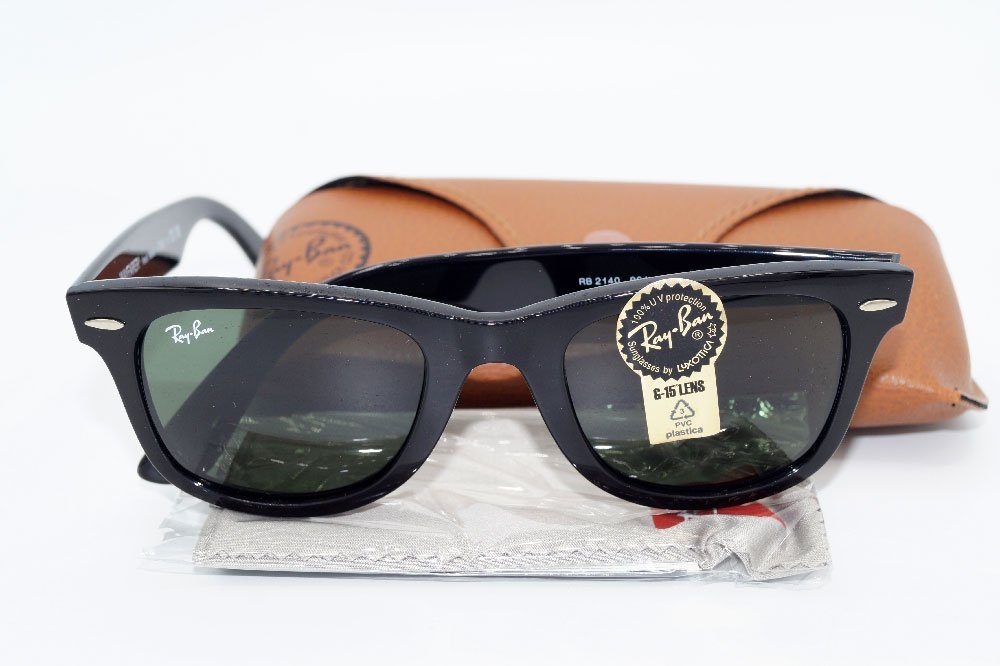 Ray-Ban Sonnenbrille RAY BAN Sonnenbrille Sunglasses RB 2140 901 Gr.50 WAYFARER