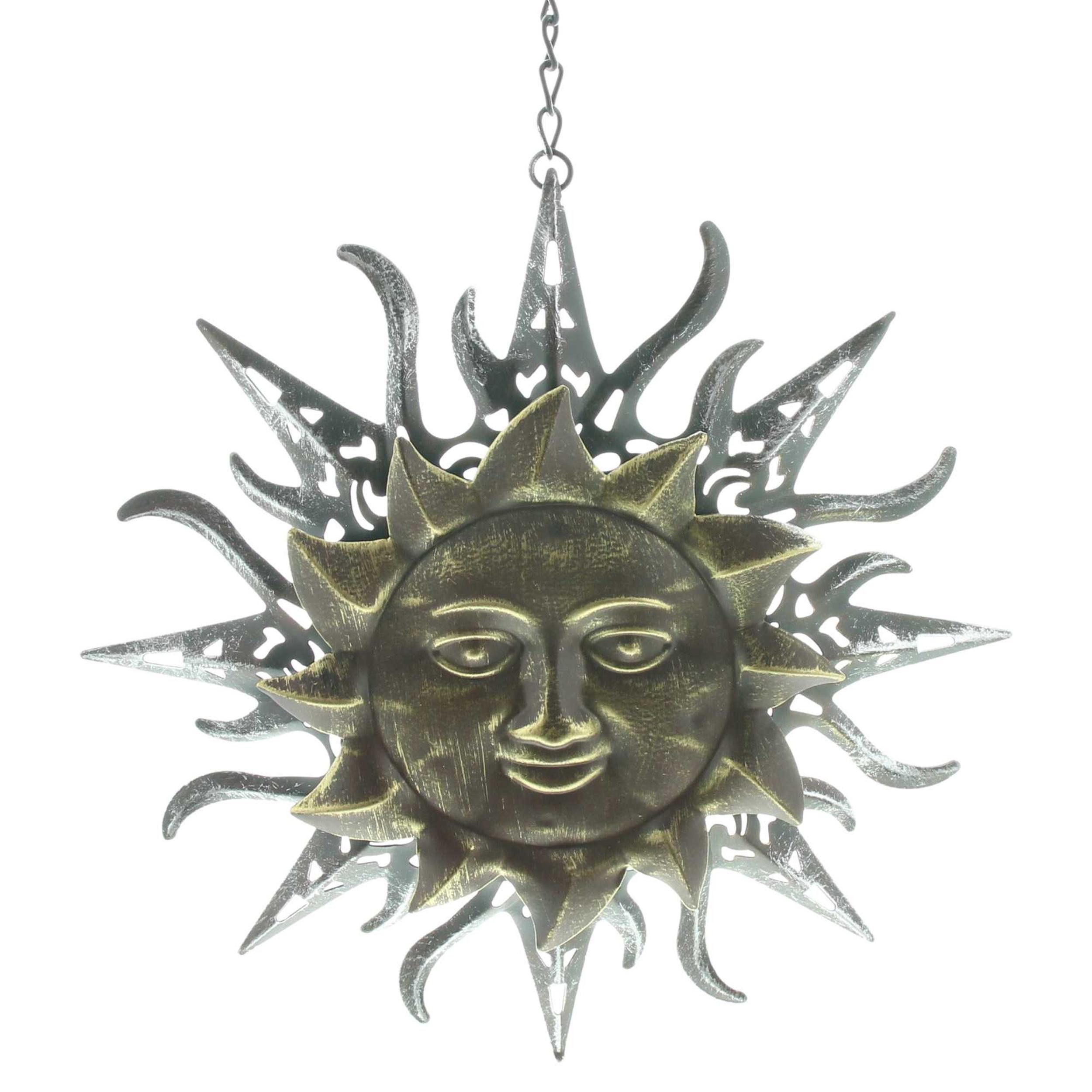 Dekohänger Metallhänger "Sonne"