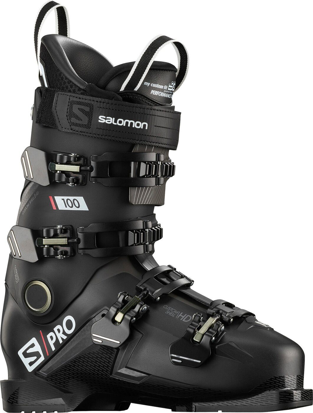 Salomon ALP. BOOTS S/PRO 100 BLACK/Belluga/ BLACK/BELLUGA/RED Skischuh