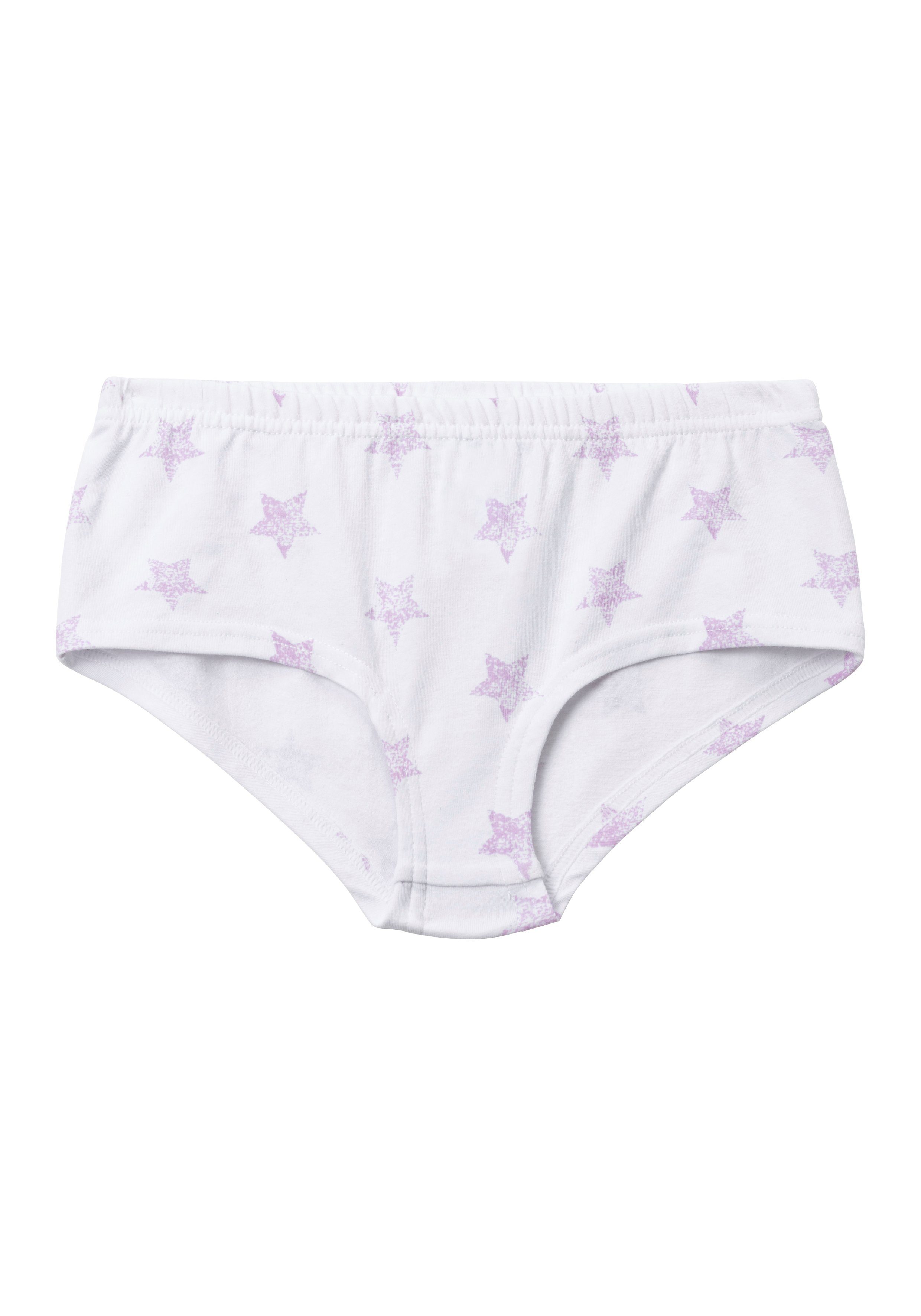 Wäsche/Bademode Unterwäsche Buffalo Set: Bustier (4-tlg) mit Panty mit Sternen bedruckt