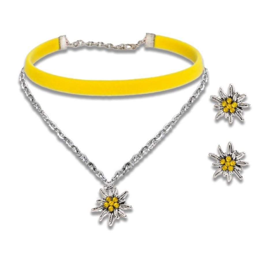 Coonoor Schmuckset Schneeglöckchen Halsketten- und Ohrring-Set, günstig online kaufen