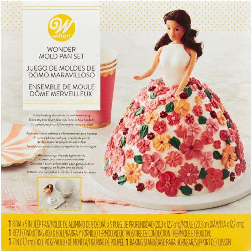 Wilton Backform Wilton Backform Wonder Mold Prinzessin, (3-tlg)