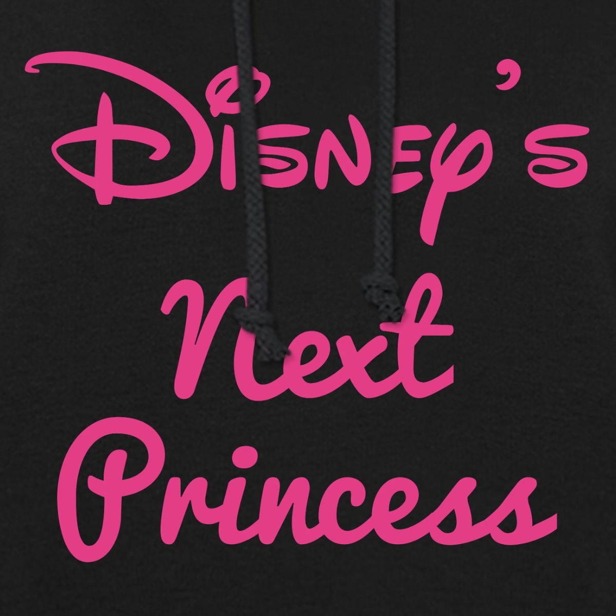 Spreadshirt Hoodie Disney Prinzessinen Disneys Next Princess Damen Hoodie (1-tlg)