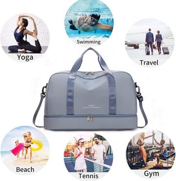 Fivejoy Reisetasche Sporttasche Wasserfest Handtasche für Sport & Reisen