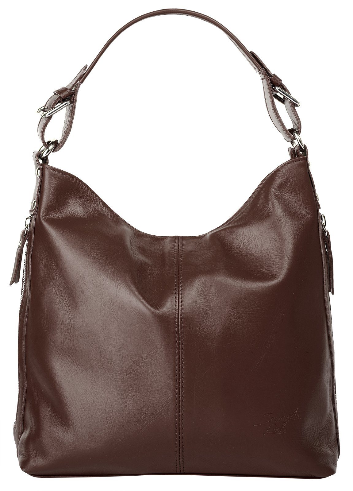 Samantha Look Henkeltasche, echt Leder, Made günstig online kaufen