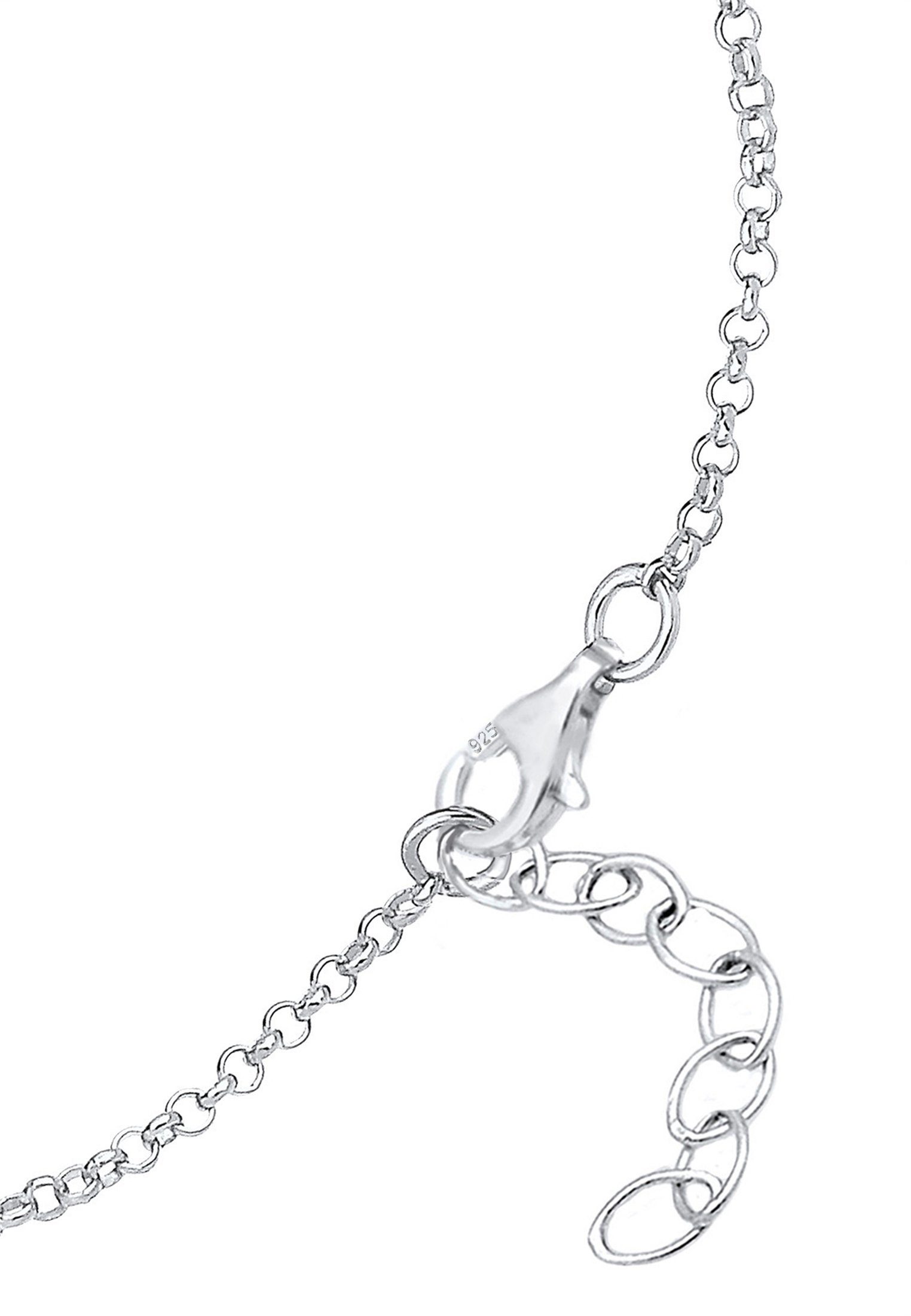 Silber, Infinity ct) DIAMONDS Elli Armband Basic Infinity (0.015 Diamant 925