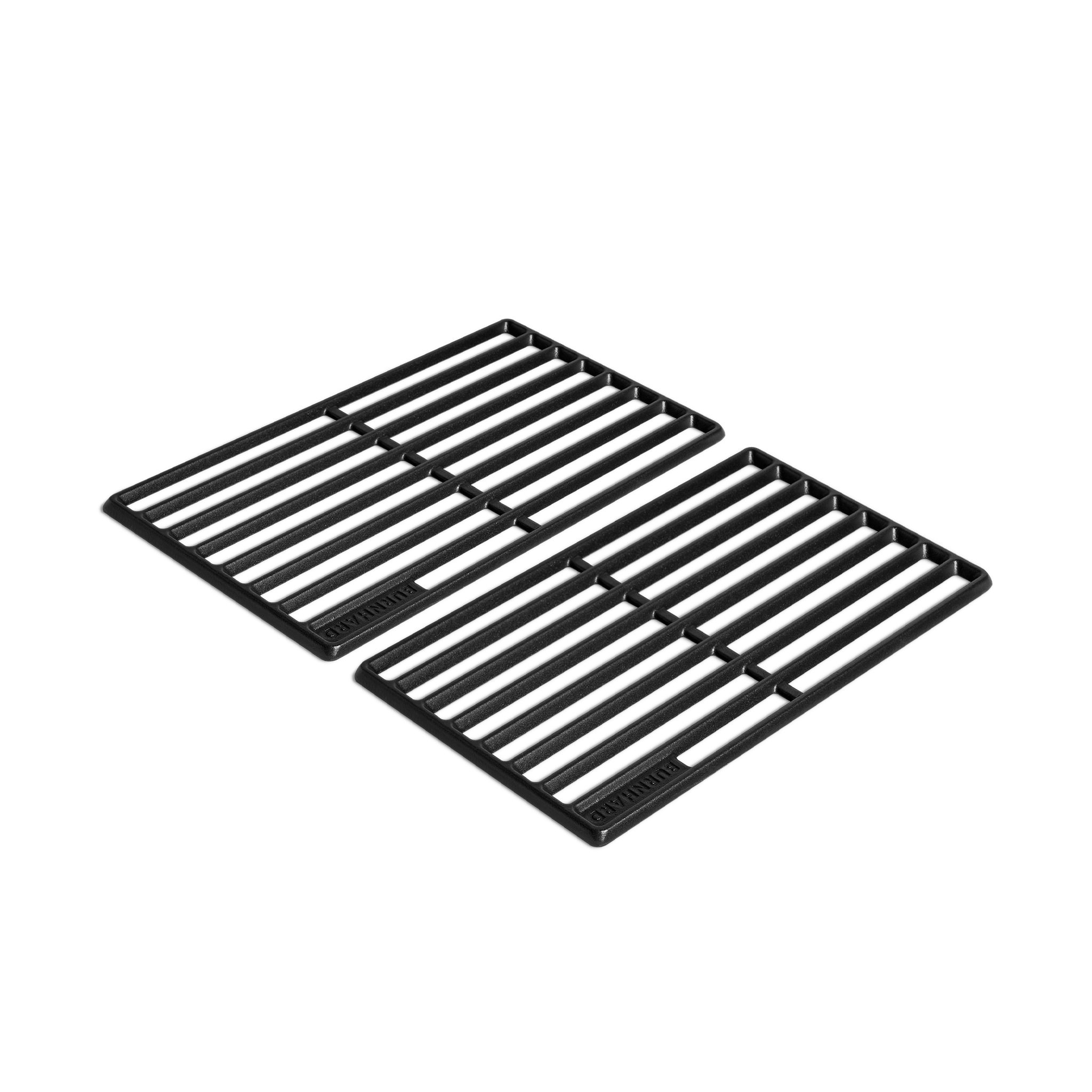 BURNHARD® Gasgrill, BURNHARD® Grillrost Gusseisen, emailliert, beidseitig verwendbar, extra starke Ausführung, optimale Hitzespeicherung, BBQ-Branding, passend für FRED, Big FRED, Fat FRED – Grillrost Gusseisen FRED