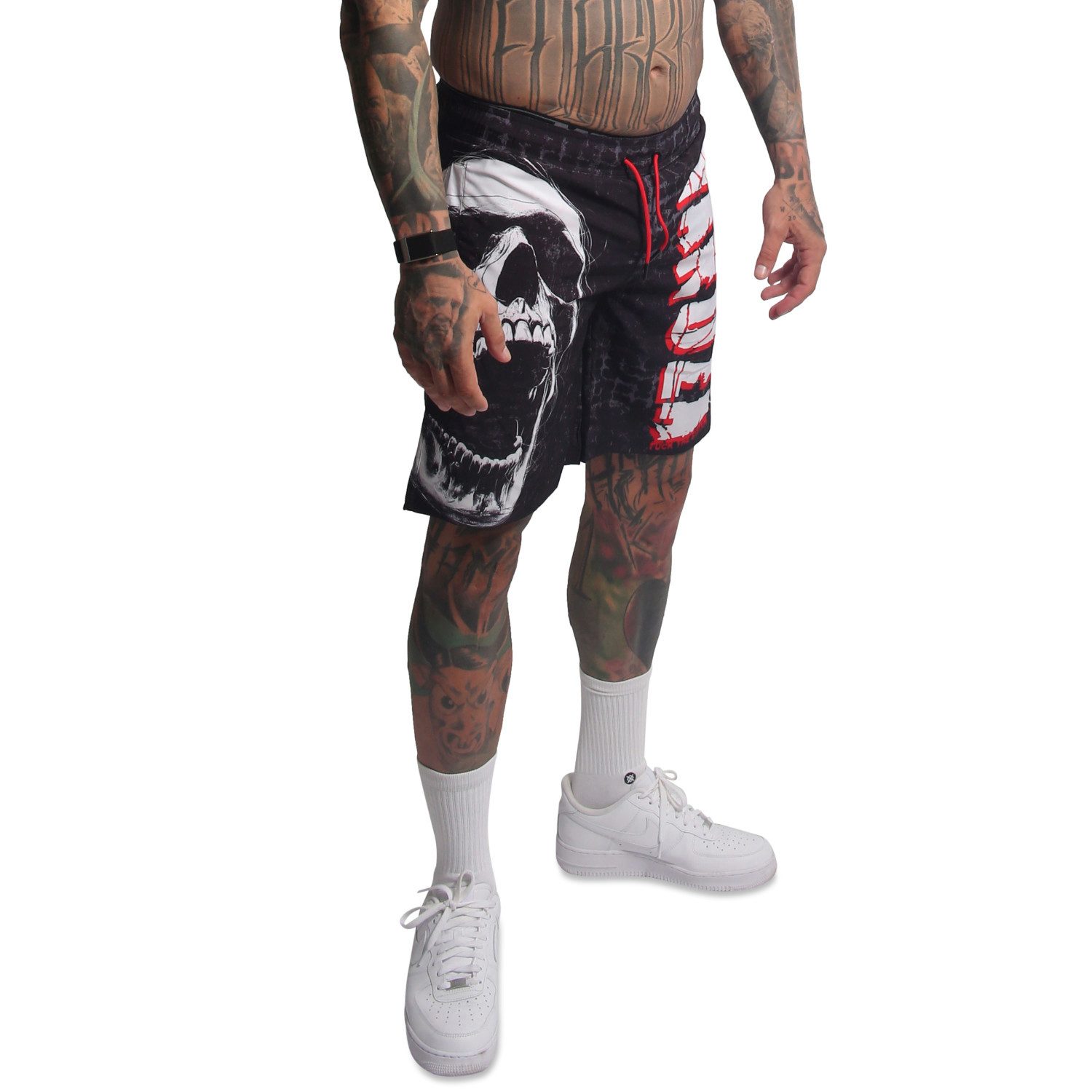 YAKUZA Boardshorts Screamz mit Doppelbund