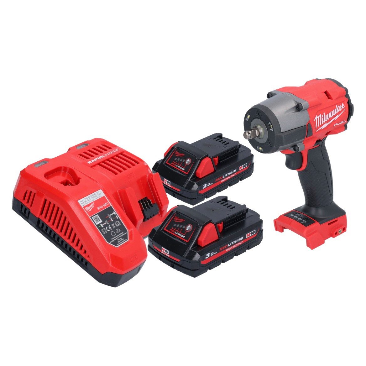 Milwaukee Akku-Schlagschrauber M18 FMTIW2F38-302 Akku Schlagschrauber 18 V 745 Nm 3/8" Brushless