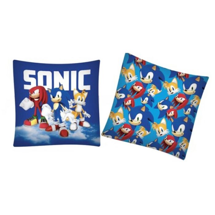 Bettwäsche Sonic the Hedgehog Kinder Mikrofaser Bettwäsche Set Sonic SEGA Polyester Bettdeckenbezug 140x200 cm Kissenbezug 63x63 cm MB11469